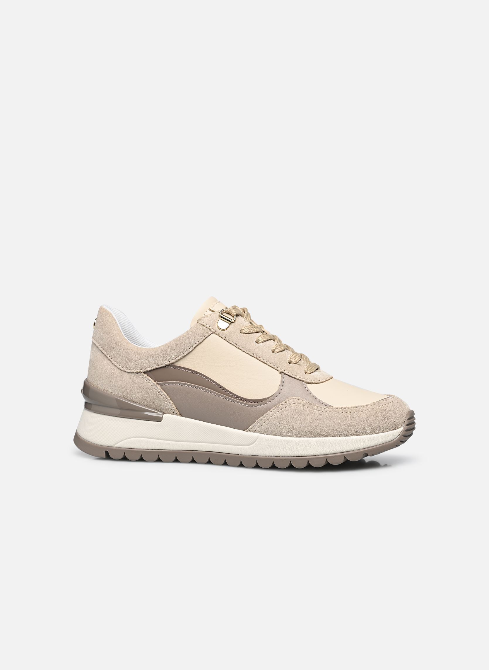 Sneaker D DESYA A damen beige Geox Sneaker D DESYA A damen beige LT TAUPE/PAPYRUS