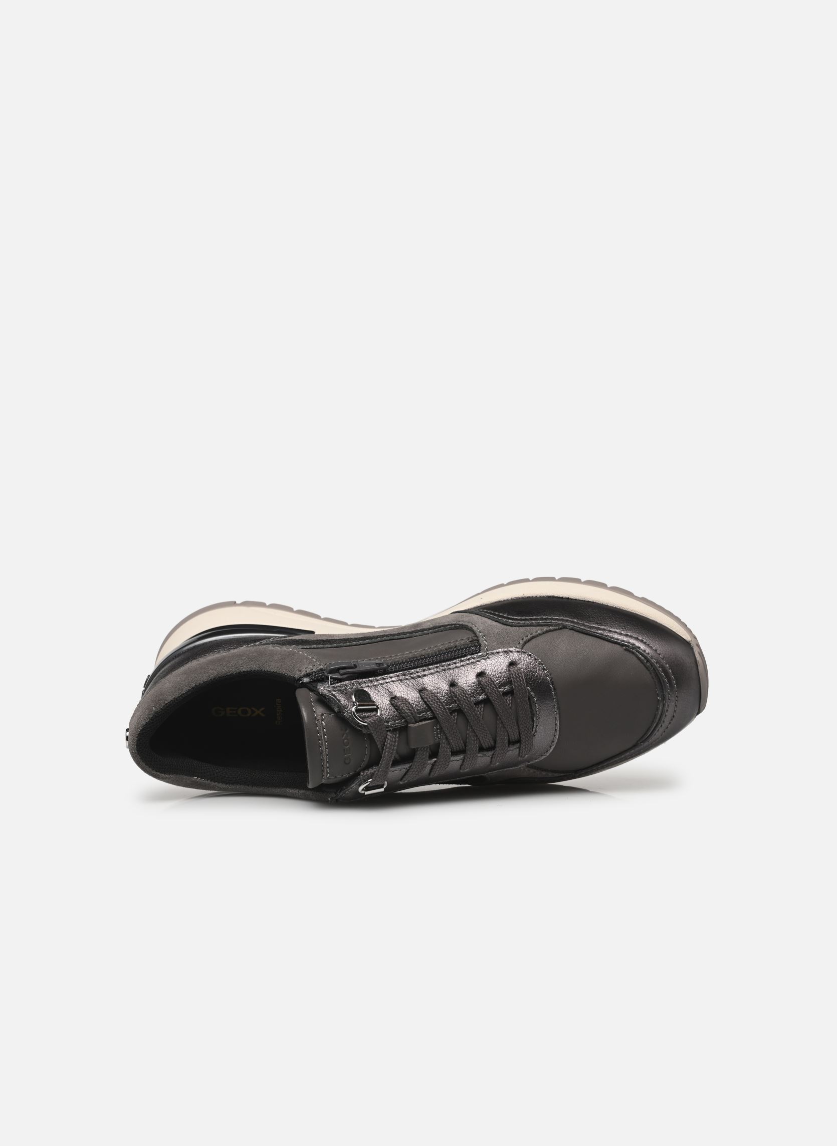 Baskets D DESYA A femme gris Geox Baskets D DESYA A femme gris DK GREY/GUN