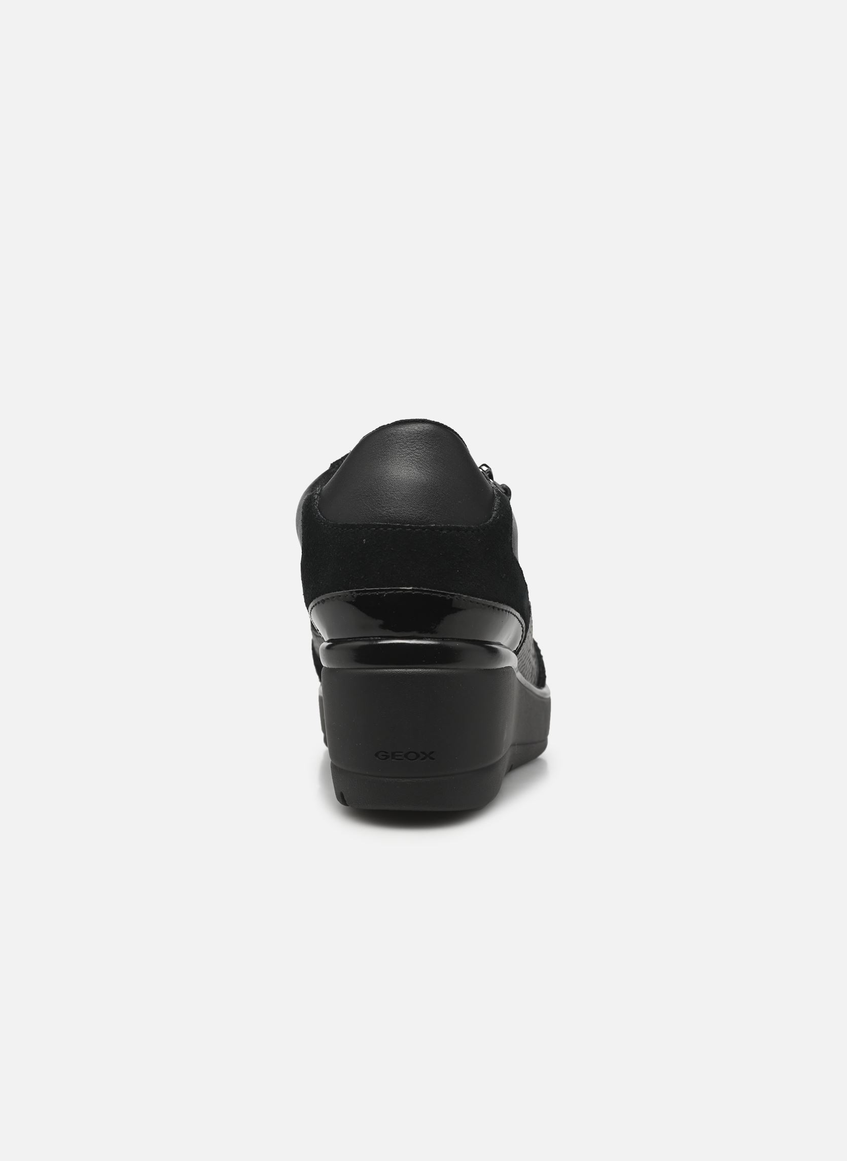 Baskets compensées D ILDE A femme noir Geox Baskets compensées D ILDE A femme noir Noir