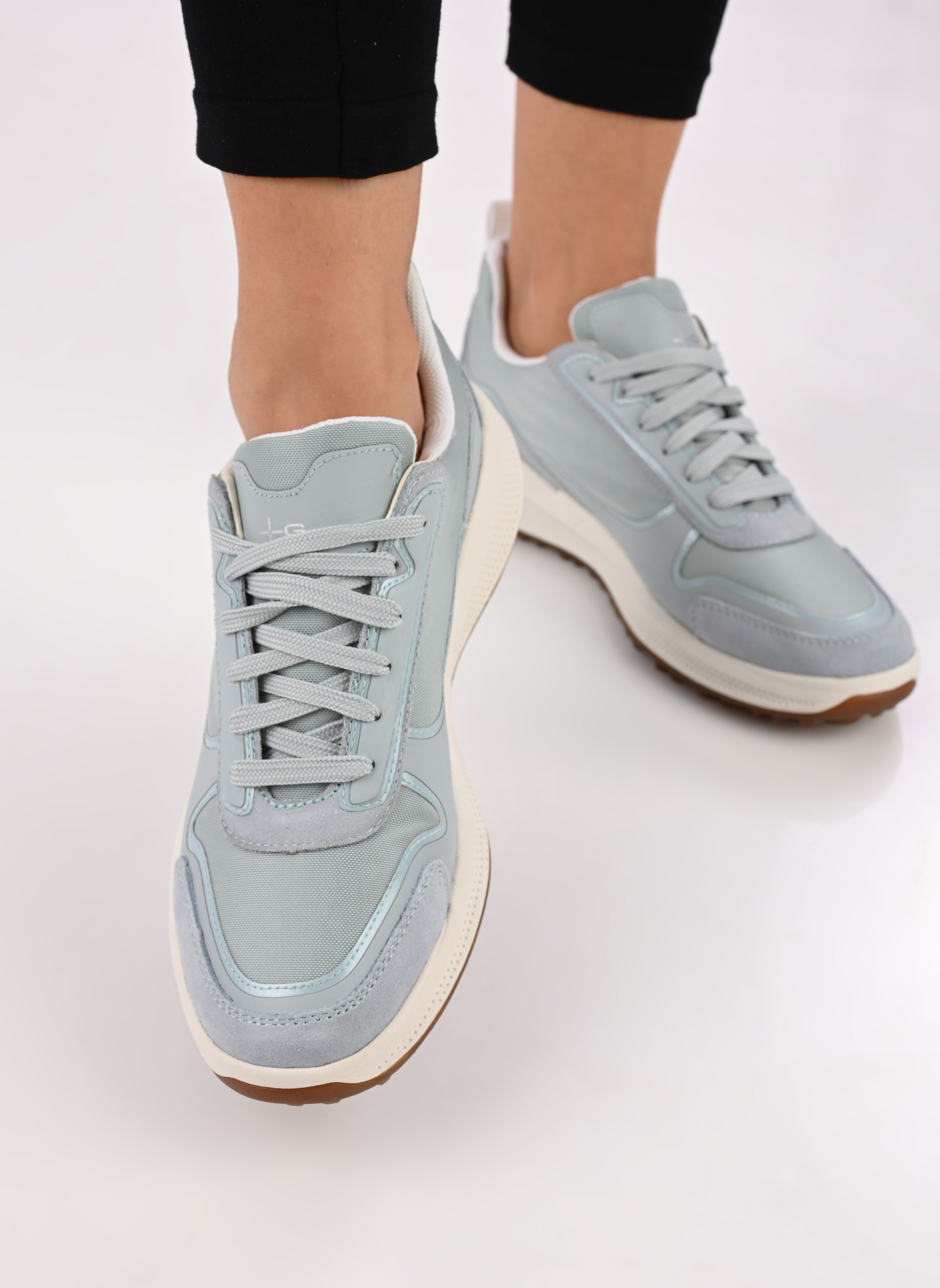 Niedrige Sneaker D PG1X A damen blau Geox Niedrige Sneaker D PG1X A damen blau LT BLUE