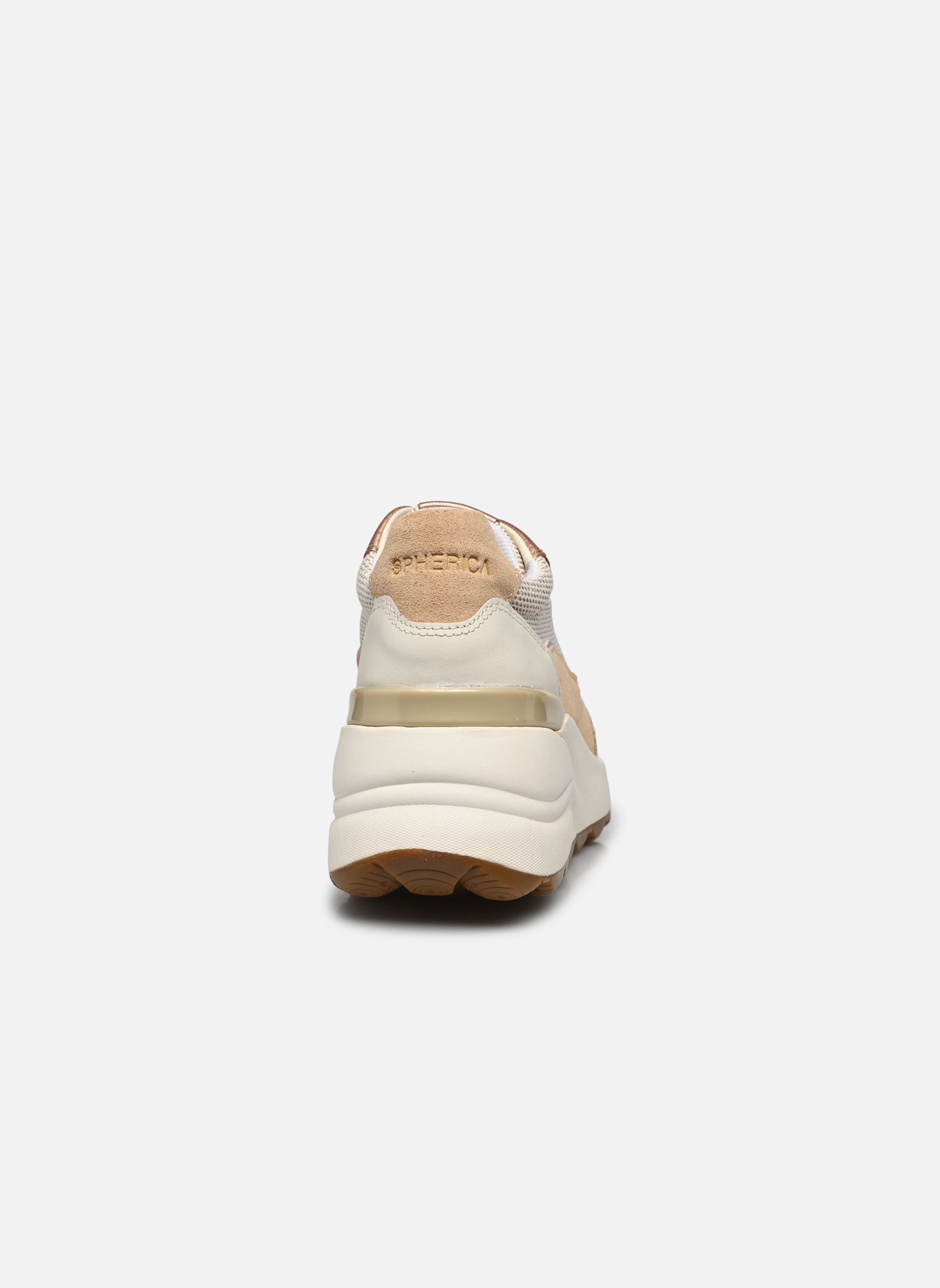 Niedrige Sneaker D SPHERICA EC13 A damen mehrfarbig Geox Niedrige Sneaker D SPHERICA EC13 A damen mehrfarbig OFF WHITE/DESERT