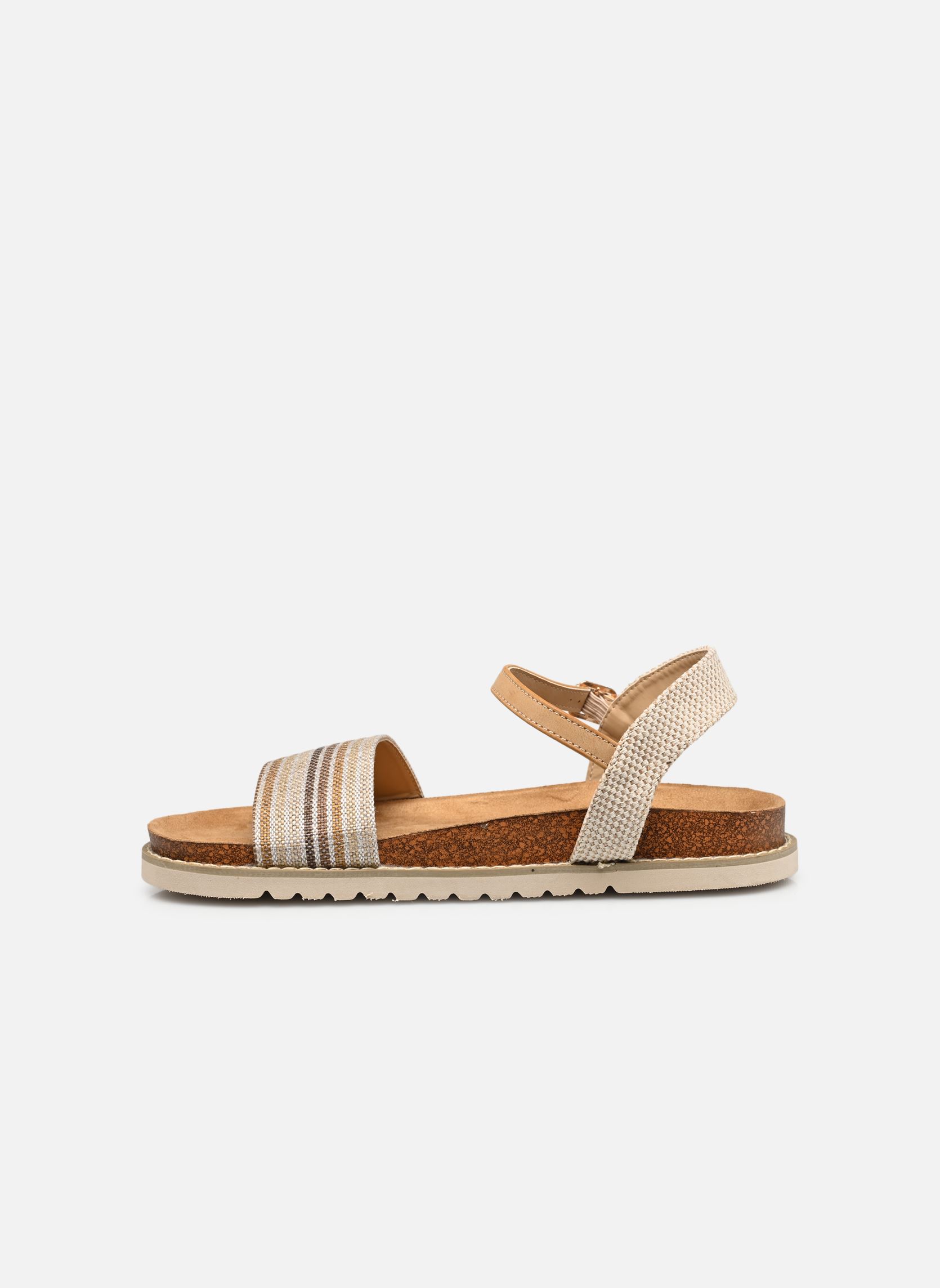 Sandales plates Sandales FILONA size + femme beige I Love Shoes Sandales plates Sandales FILONA size + femme beige SAND