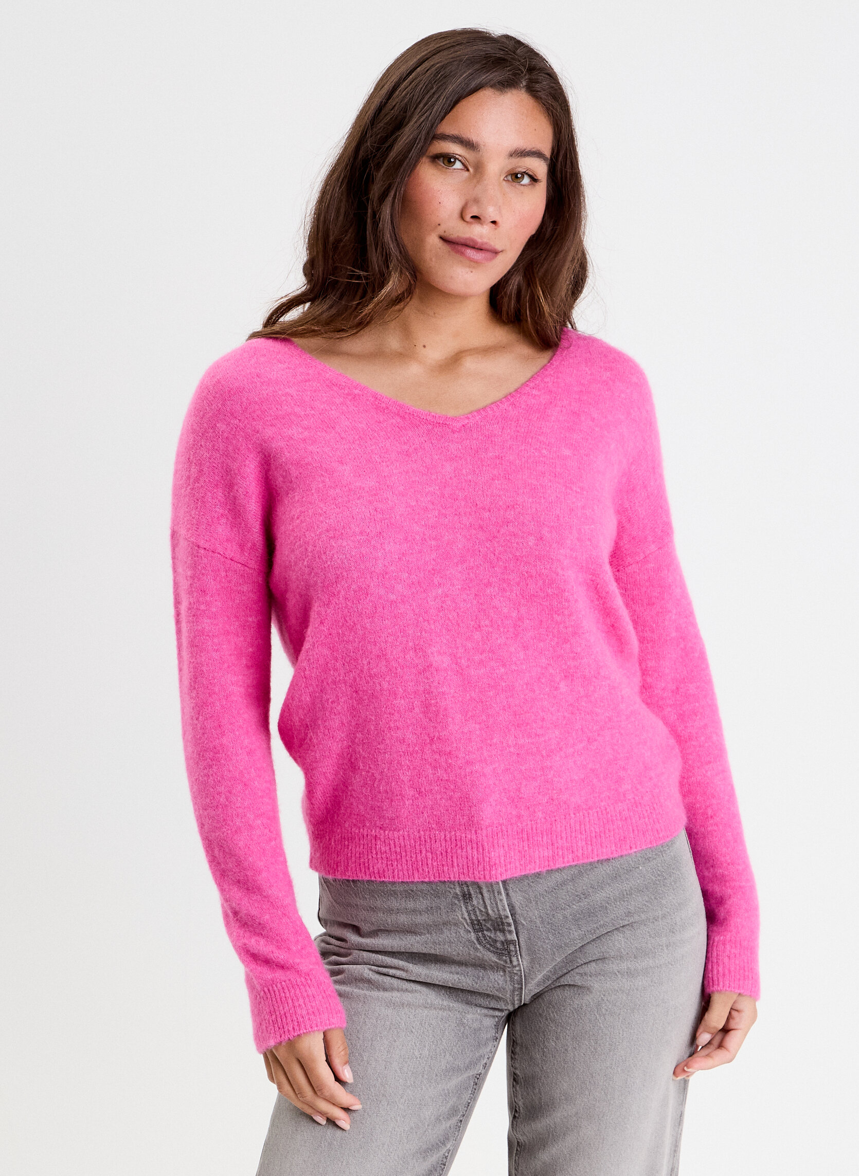 Pulls PULLVLUXE femme rose Cache Cache Pulls PULLVLUXE femme rose Fuchsia