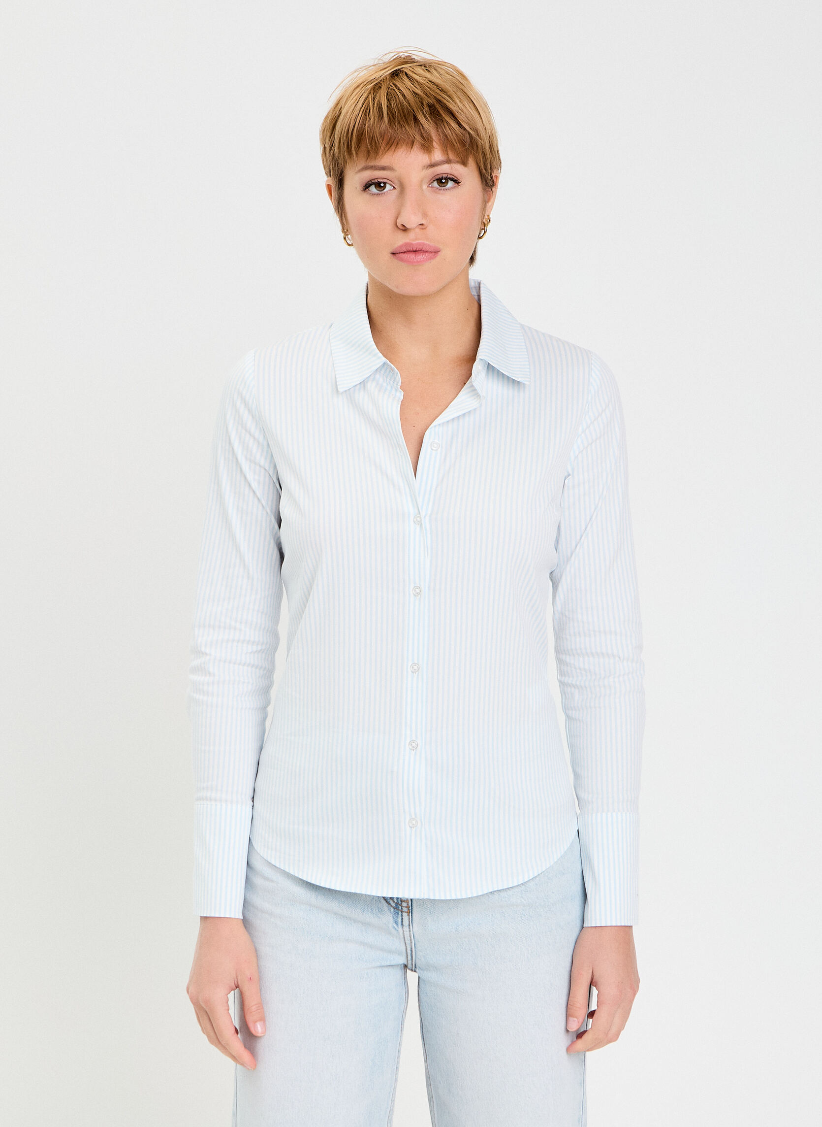 Chemises CHEZAPOPAR femme bleu Cache Cache Chemises CHEZAPOPAR femme bleu Bleu