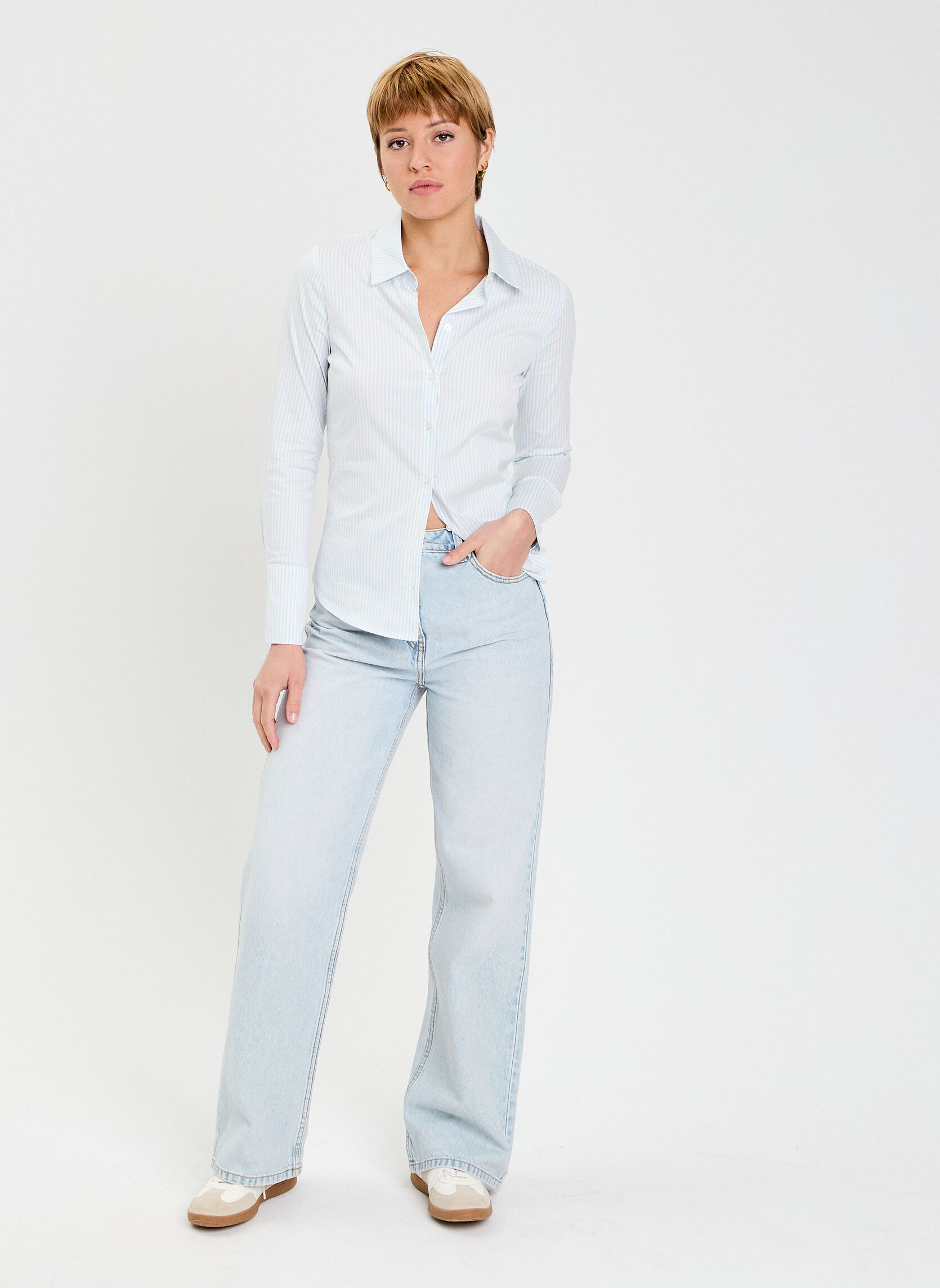 Chemises CHEZAPOPAR femme bleu Cache Cache Chemises CHEZAPOPAR femme bleu Bleu