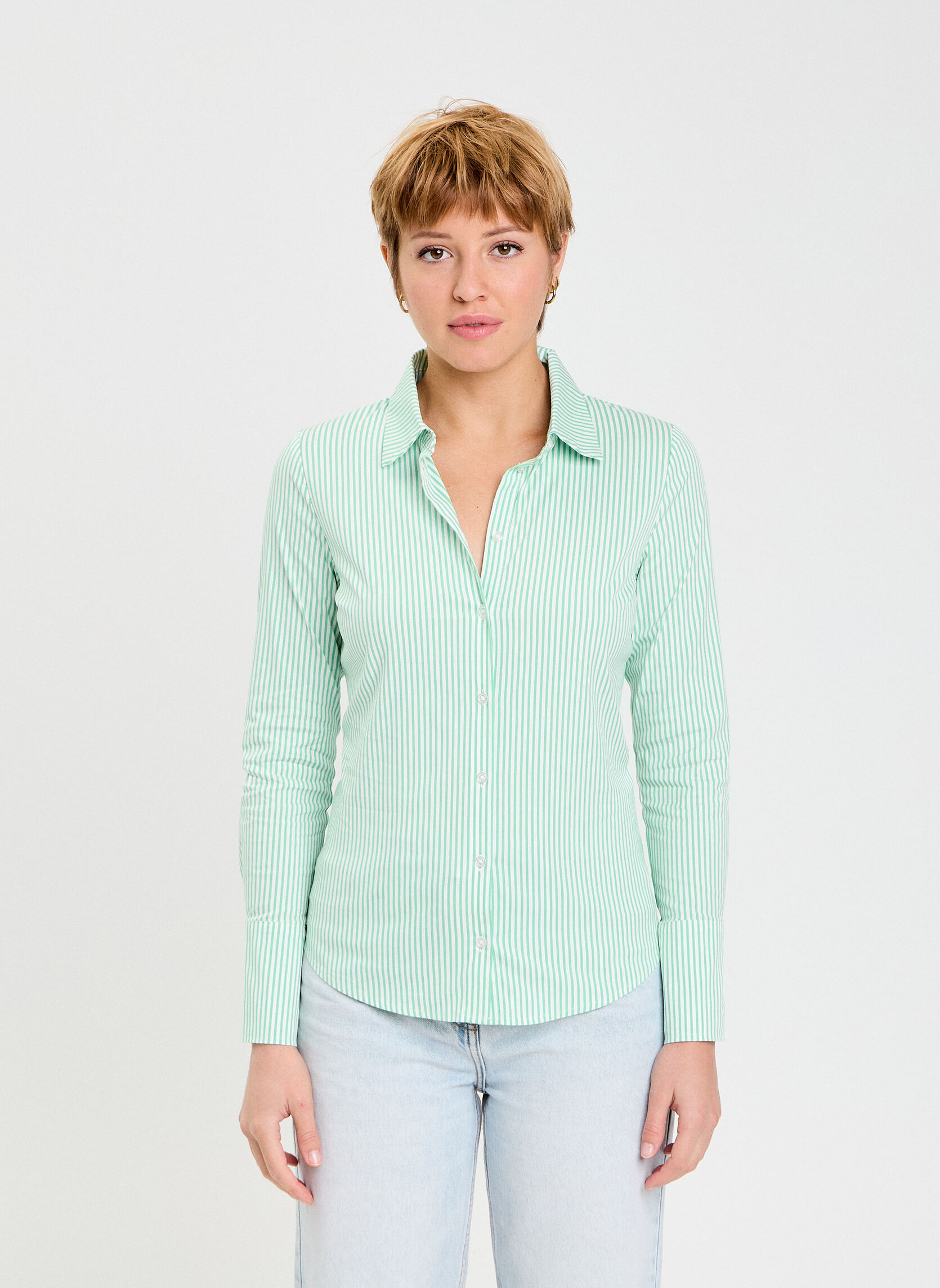 Chemises CHEZAPOPAR femme vert Cache Cache Chemises CHEZAPOPAR femme vert Vert