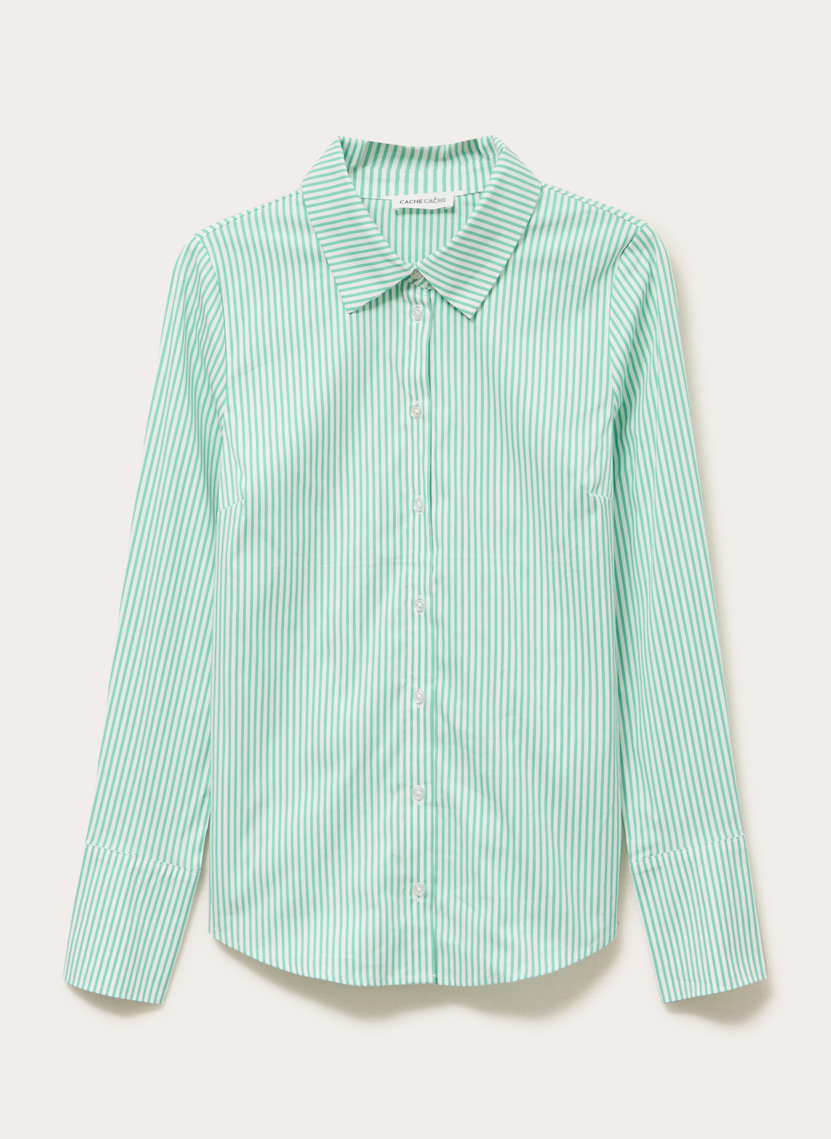 Chemises CHEZAPOPAR femme vert Cache Cache Chemises CHEZAPOPAR femme vert Vert