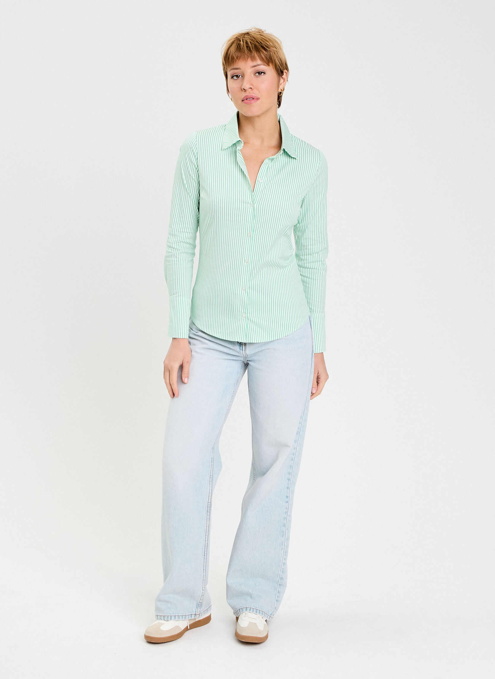 Chemises CHEZAPOPAR femme vert Cache Cache Chemises CHEZAPOPAR femme vert Vert