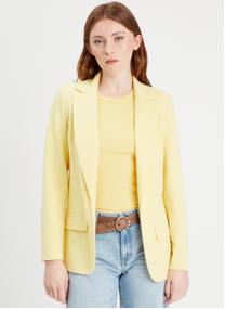 Vestes de costume BLATROUSNIE femme jaune Cache Cache Vestes de costume BLATROUSNIE femme jaune Jaune