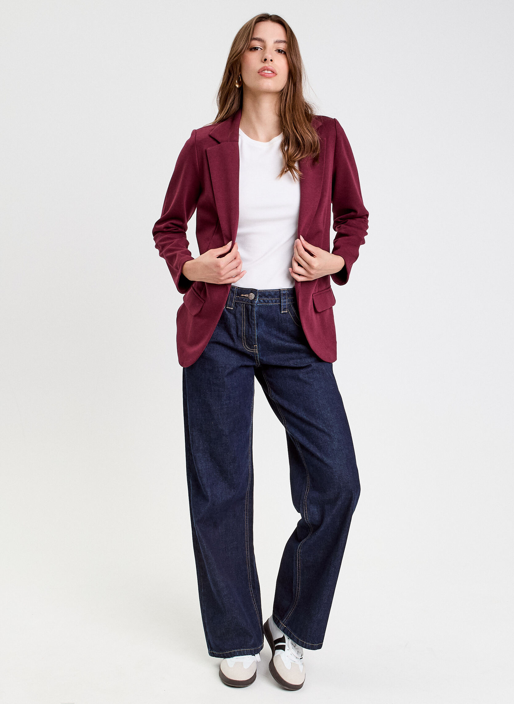 Vestes de costume BLATROUSNIE femme bordeaux Cache Cache Vestes de costume BLATROUSNIE femme bordeaux Bordeaux