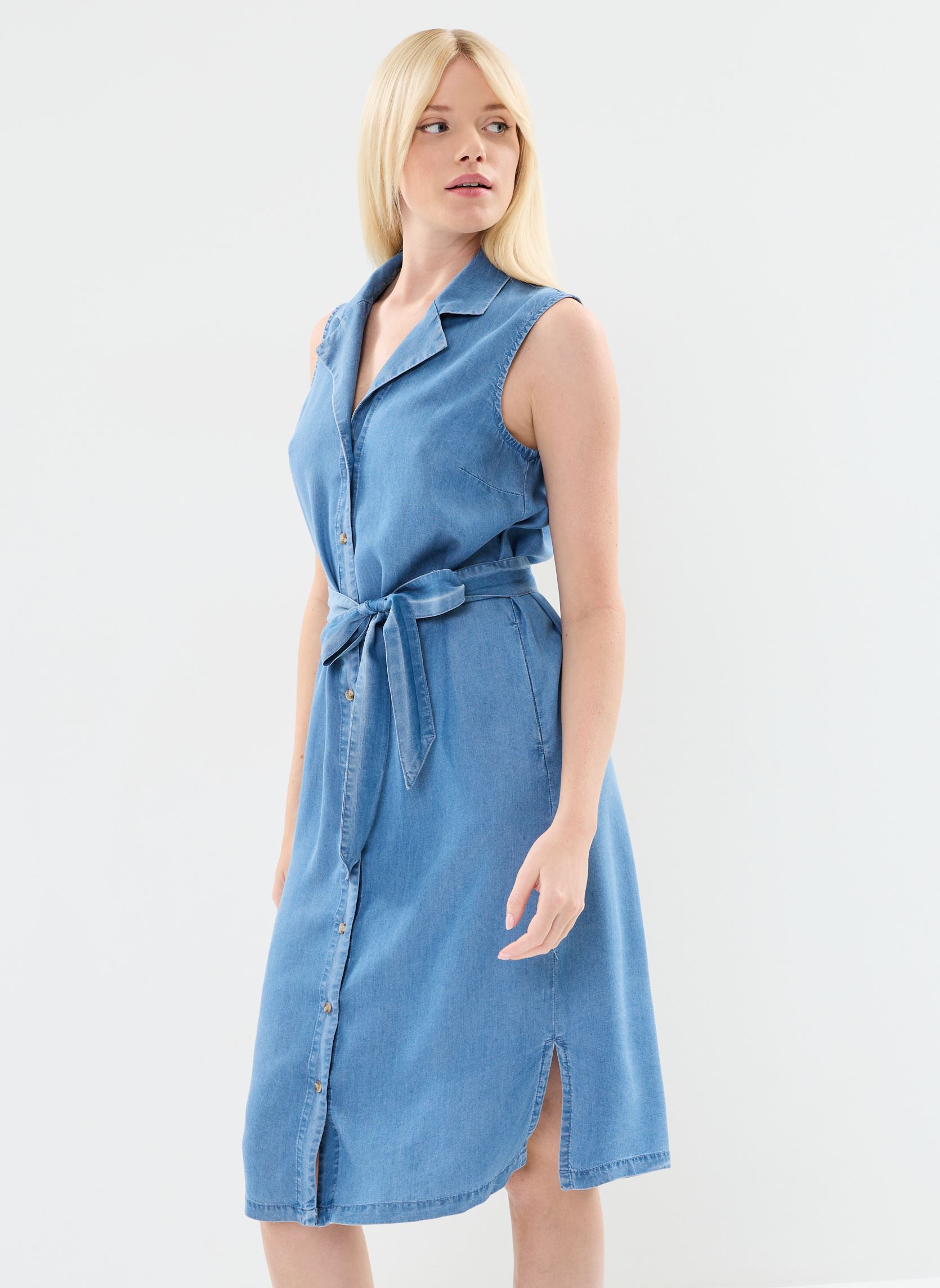 Vêtements Vero Moda Vmbree Sl Blk Shirt Dress Ga pour Accessoires