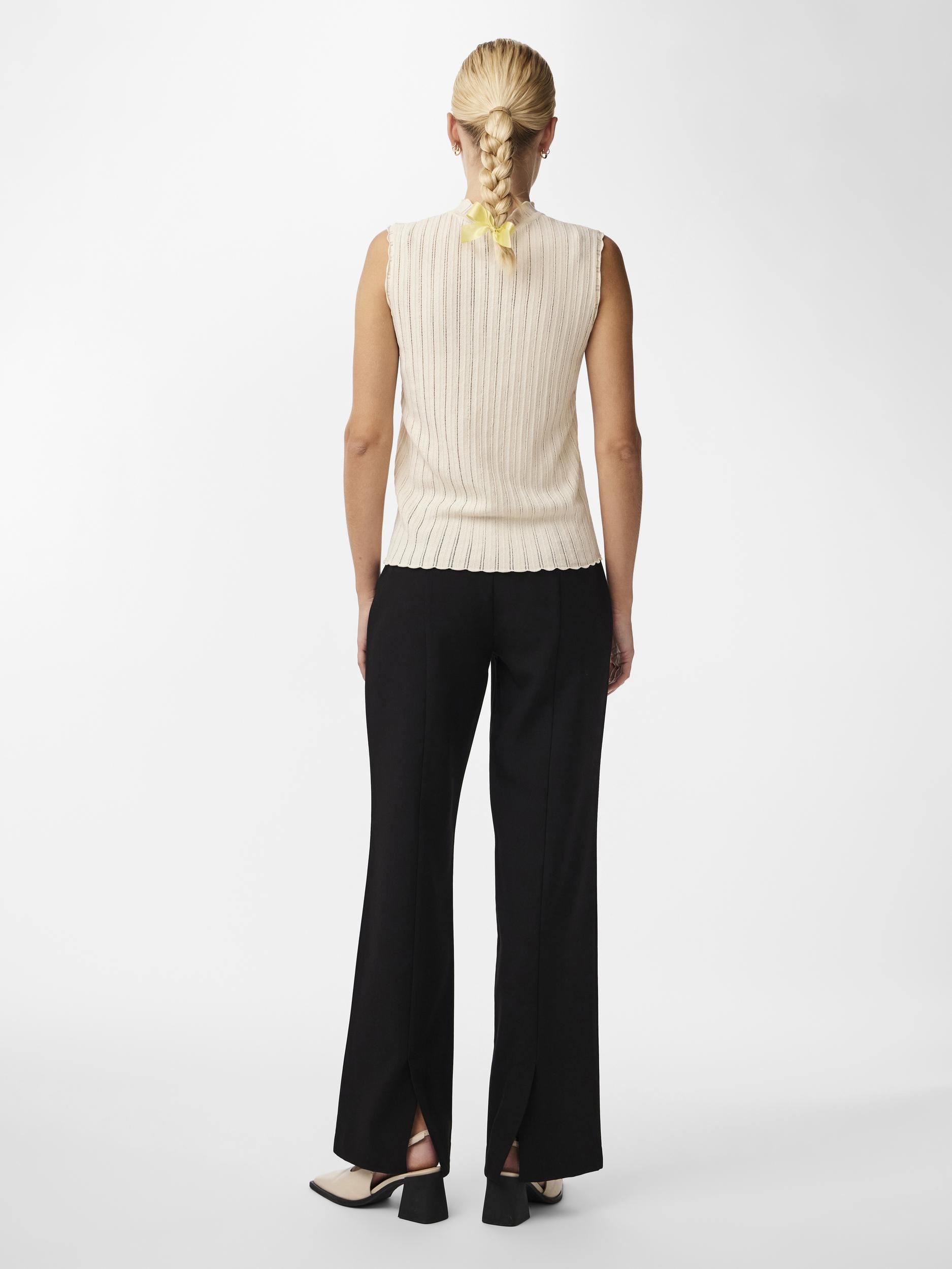 Tops Yasyoda Sl Knit Top S dames beige Y.A.S Tops Yasyoda Sl Knit Top S dames beige BIRCH
