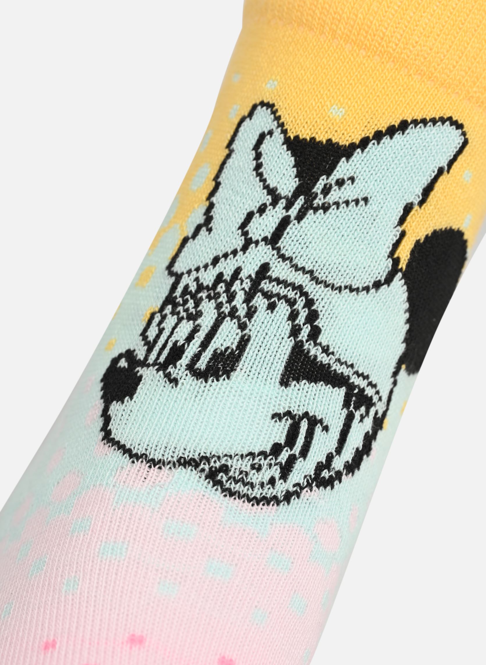 Chaussettes DY LK Mi 3pp garçon multicolore adidas sportswear Chaussettes DY LK Mi 3pp garçon multicolore Blanc