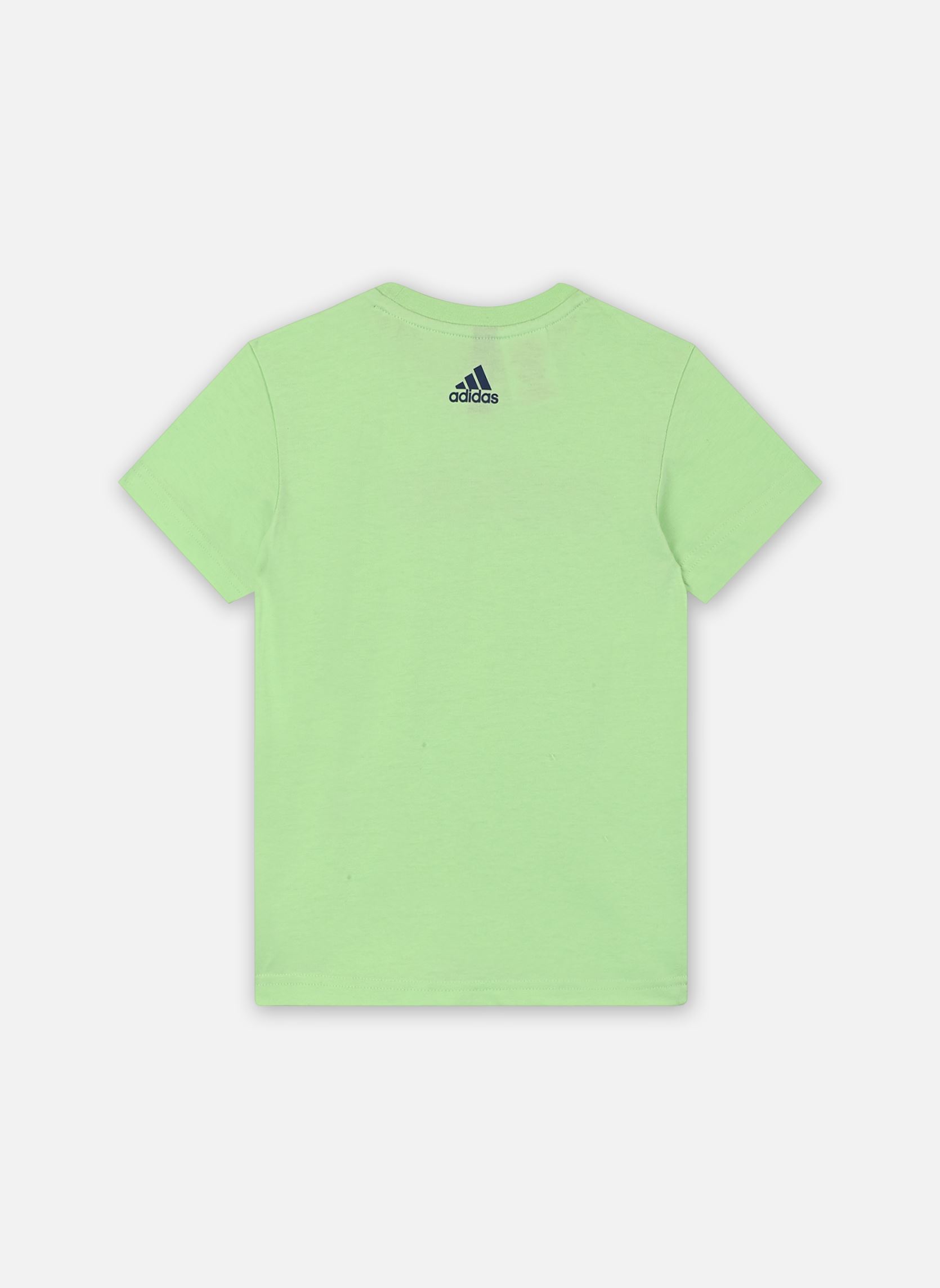 T-shirts met korte mouwen LK LIN CO TEE groen adidas sportswear T-shirts met korte mouwen LK LIN CO TEE groen semi green spark/preloved ink