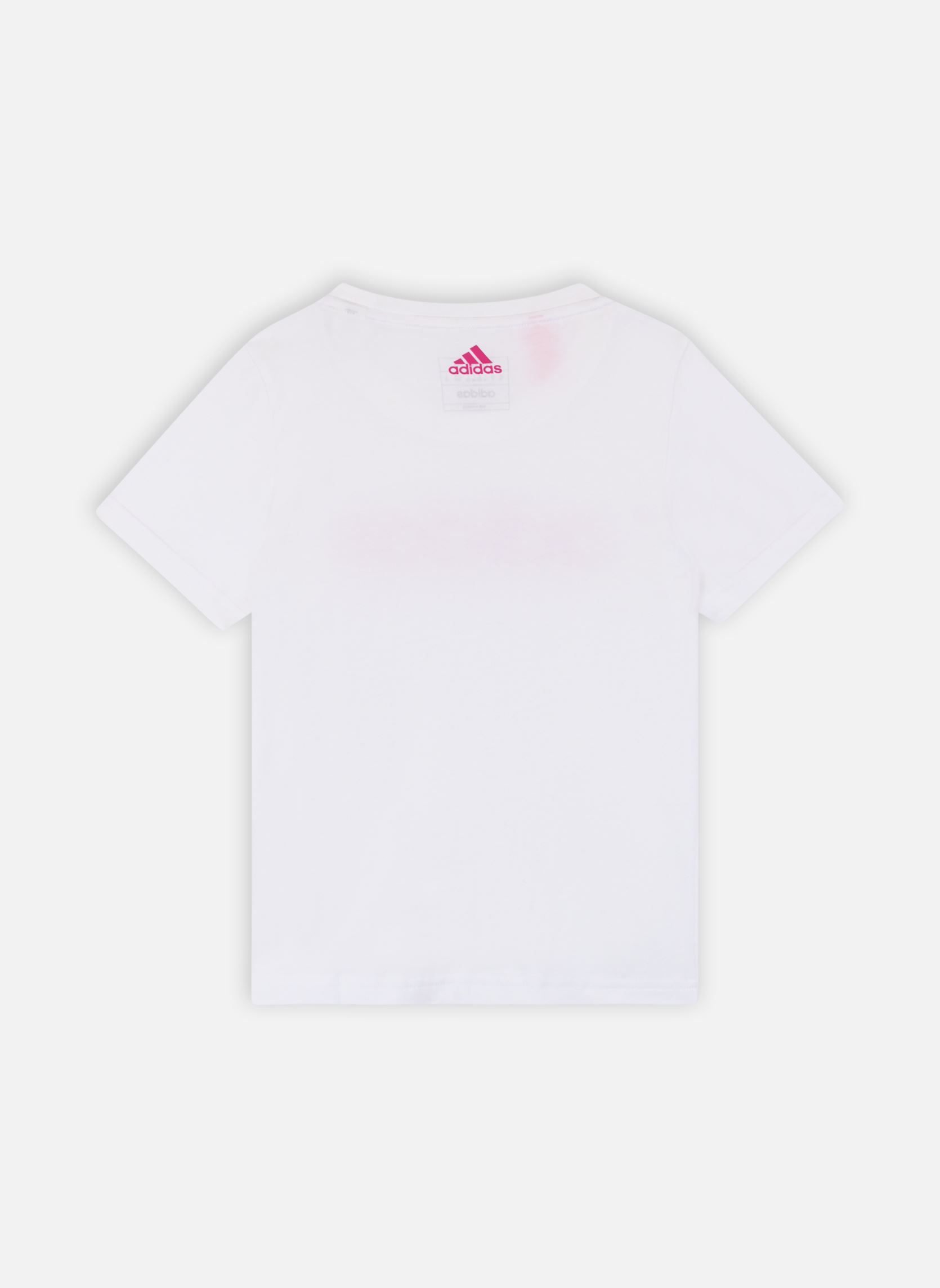 Kurzarm-T-Shirts G LIN T mädchen weiß adidas sportswear Kurzarm-T-Shirts G LIN T mädchen weiß BLANC