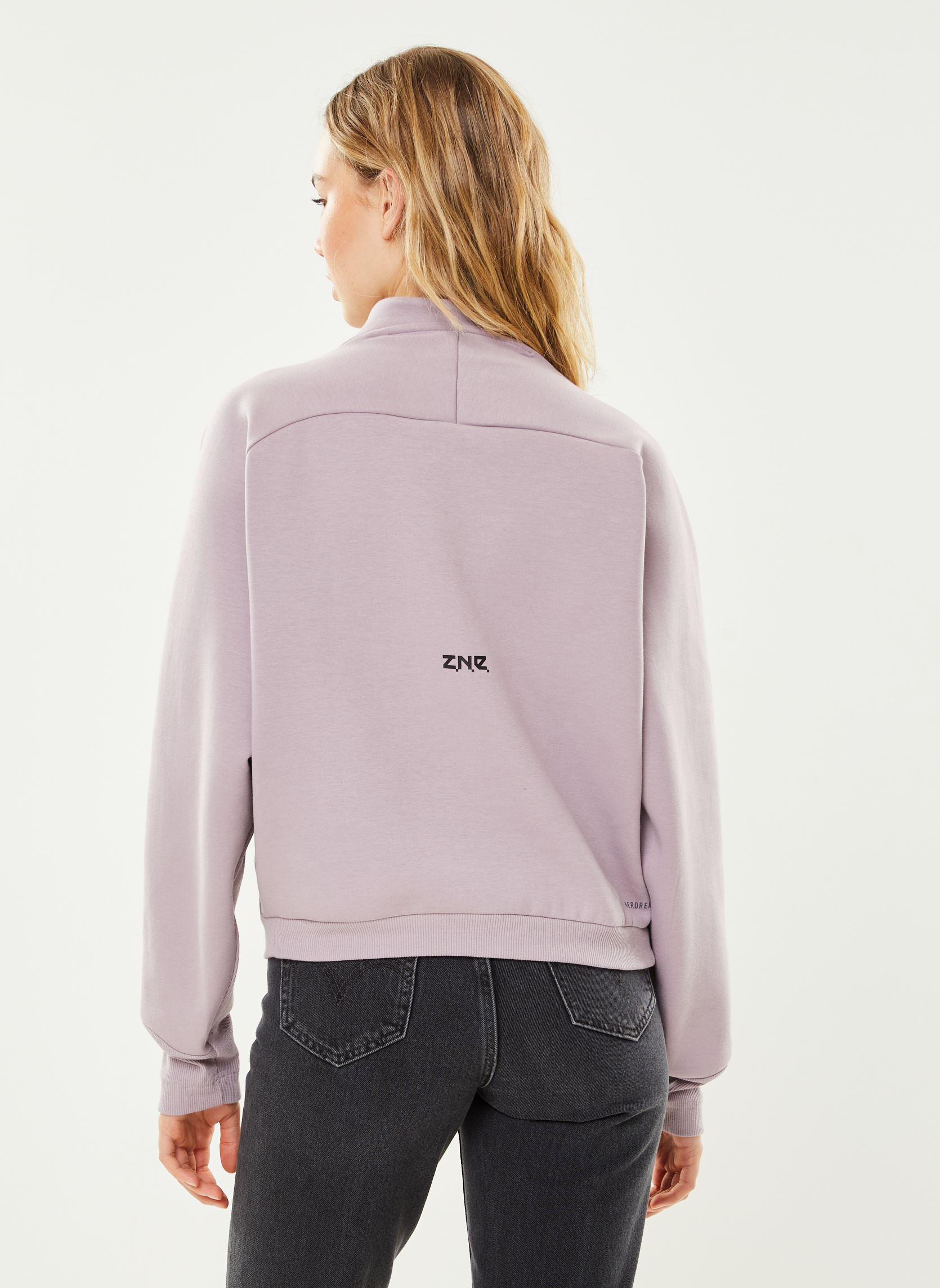 Sweats zippés W Z.N.E. QZ Prlofi femme rose adidas sportswear Sweats zippés W Z.N.E. QZ Prlofi femme rose Rose
