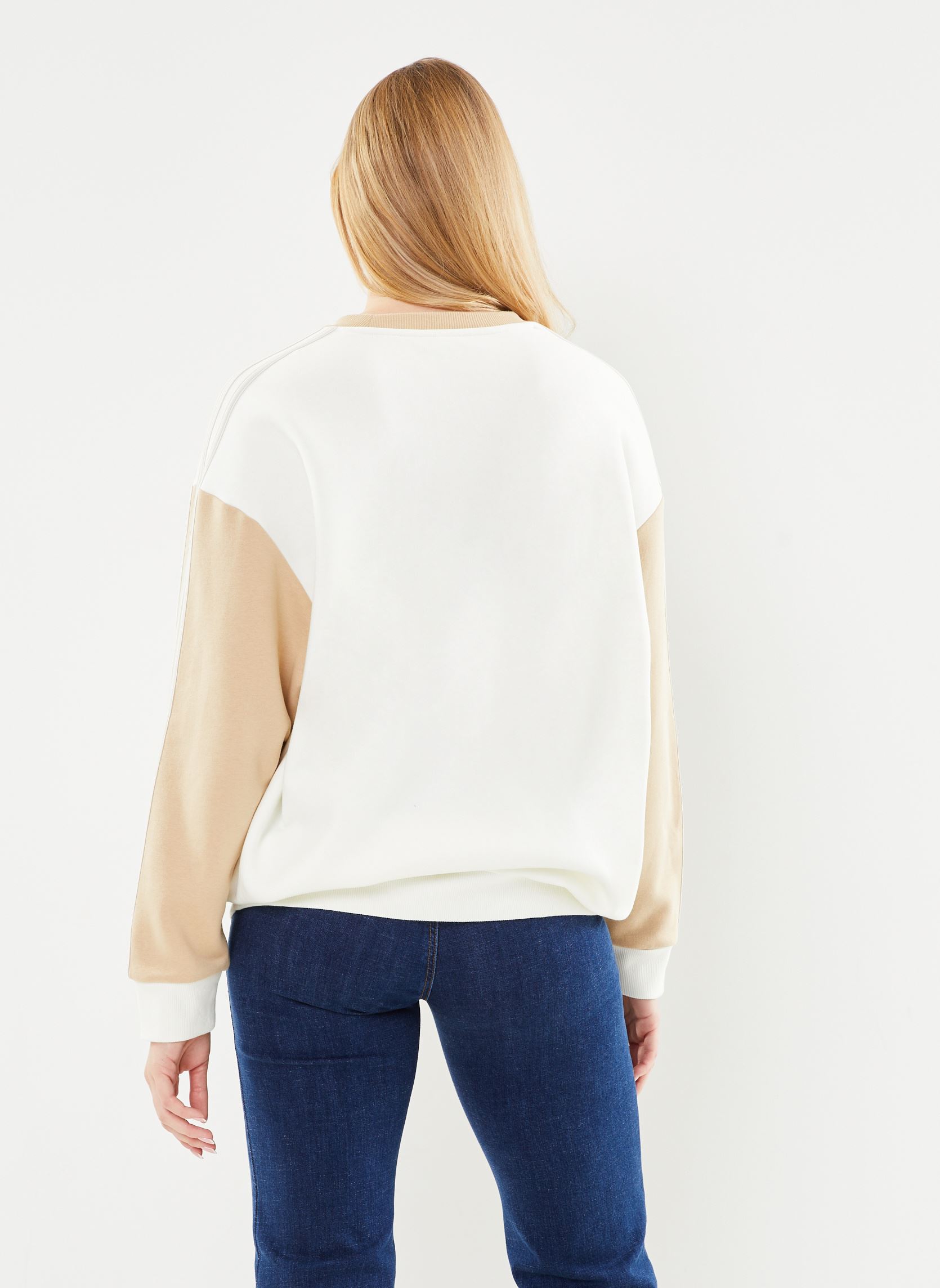 Felpe W 3S FL Os Swt donna bianco adidas sportswear Felpe W 3S FL Os Swt donna bianco BLANC