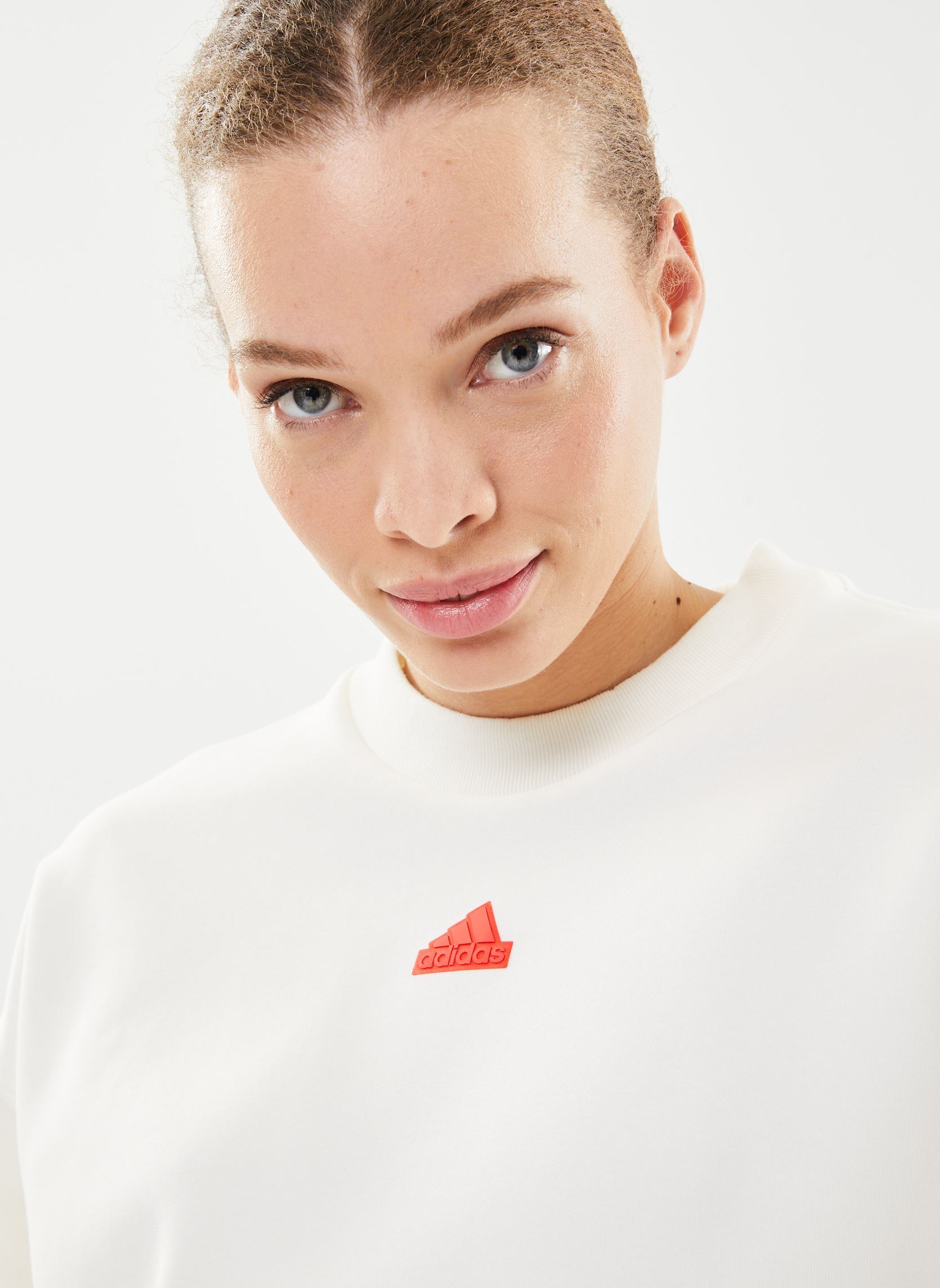 Sweats à capuche W FI 3S Swt femme blanc adidas sportswear Sweats à capuche W FI 3S Swt femme blanc BLANC