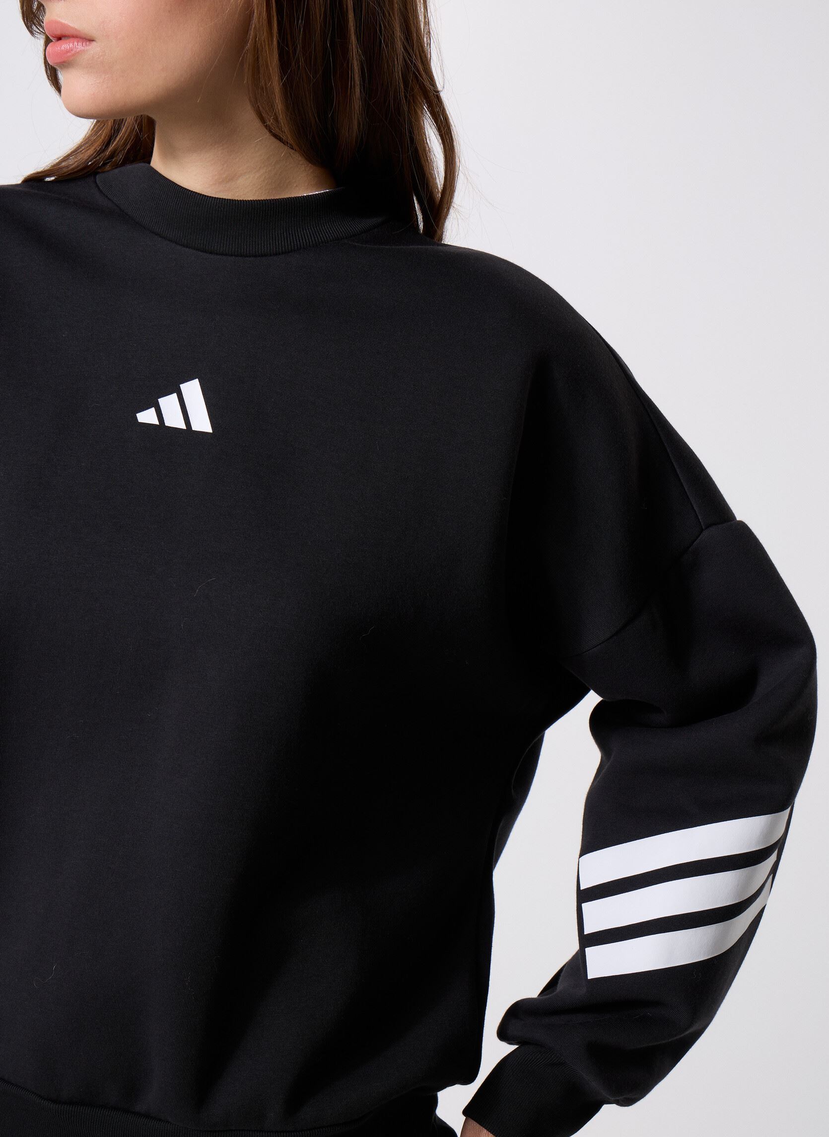 Sweats à capuche W FI 3S Swt femme noir adidas sportswear Sweats à capuche W FI 3S Swt femme noir Black