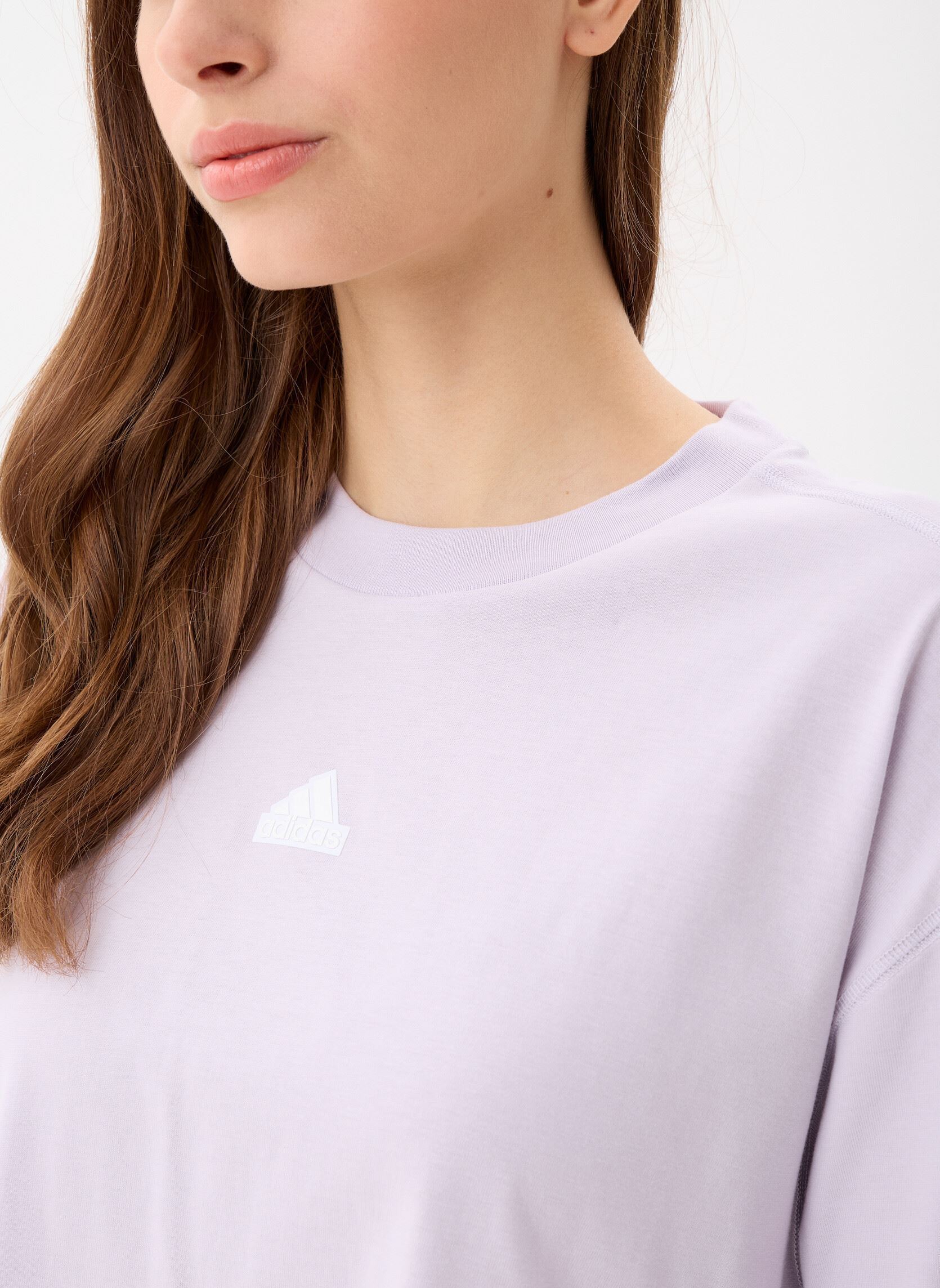T-shirts met korte mouwen Dance Tee dames paars adidas sportswear T-shirts met korte mouwen Dance Tee dames paars SILDAW/WHITE