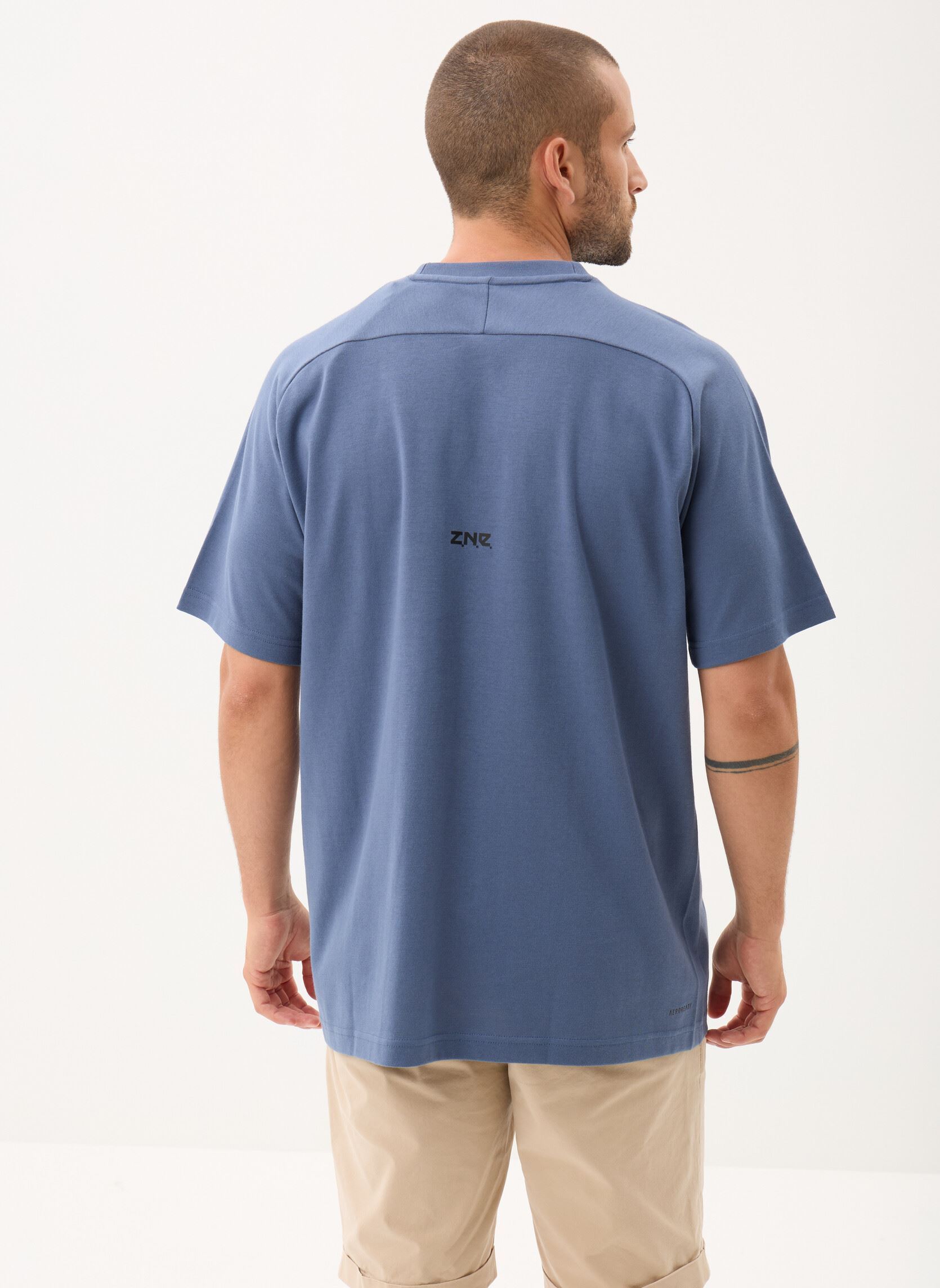 Tee-shirts manches courtes M Z.N.E. TEE homme bleu adidas sportswear Tee-shirts manches courtes M Z.N.E. TEE homme bleu Gris