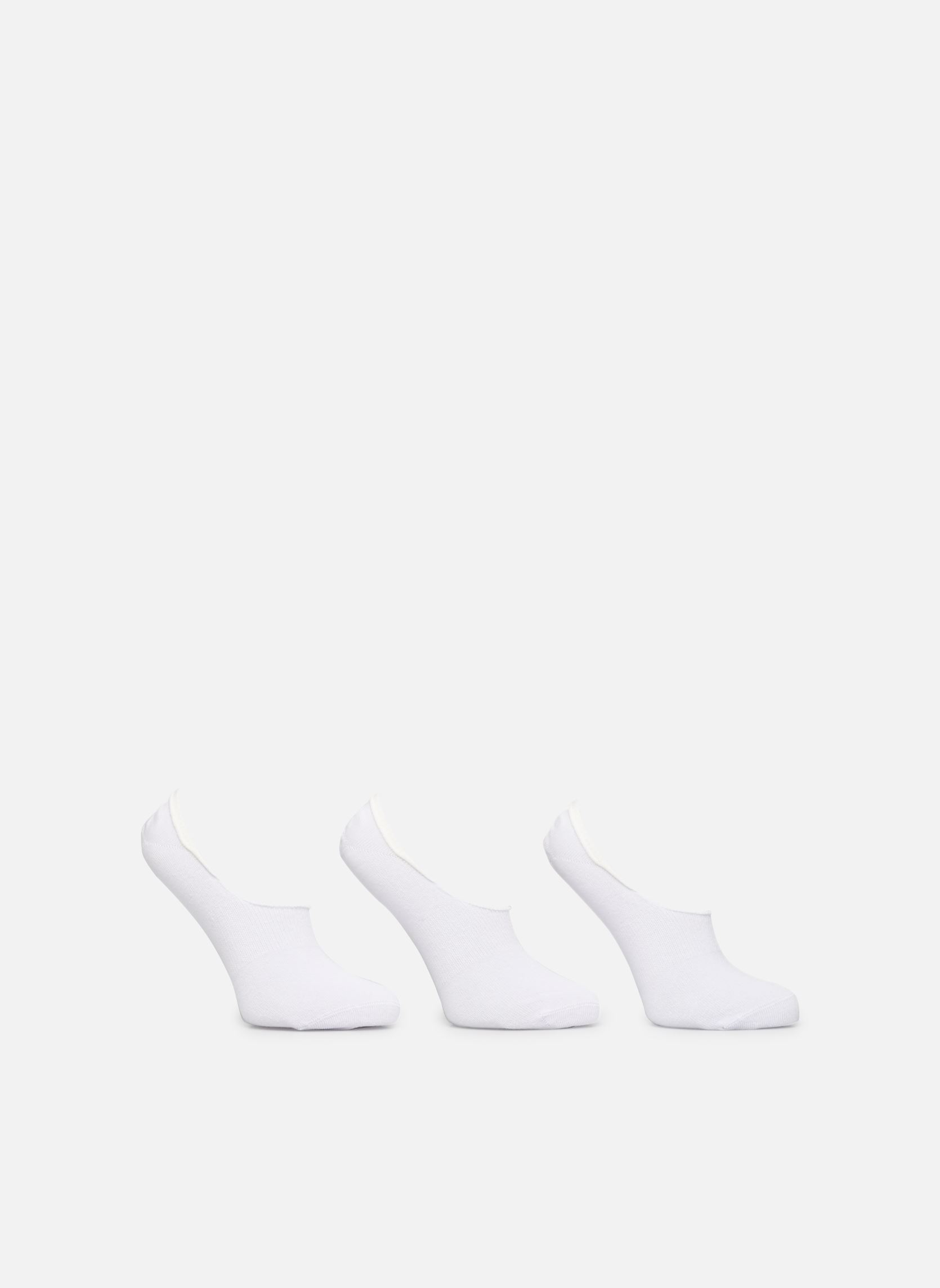 Calze Lot de 3 paires protège pied femme donna bianco Sarenza Wear Calze Lot de 3 paires protège pied femme donna bianco BLANC BLANC BLANC