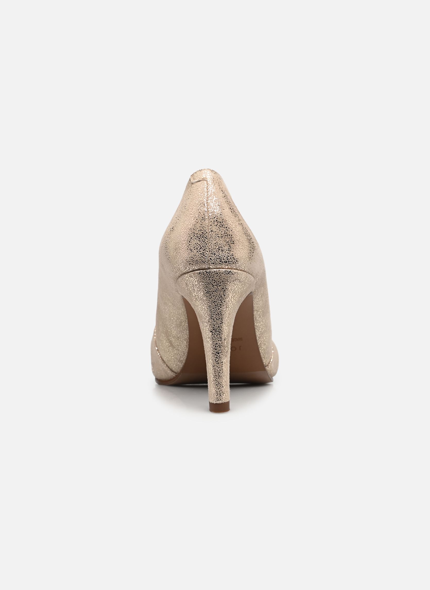 Sandalen met hoge hak DALBO dames goud en brons Jonak Sandalen met hoge hak DALBO dames goud en brons Platine