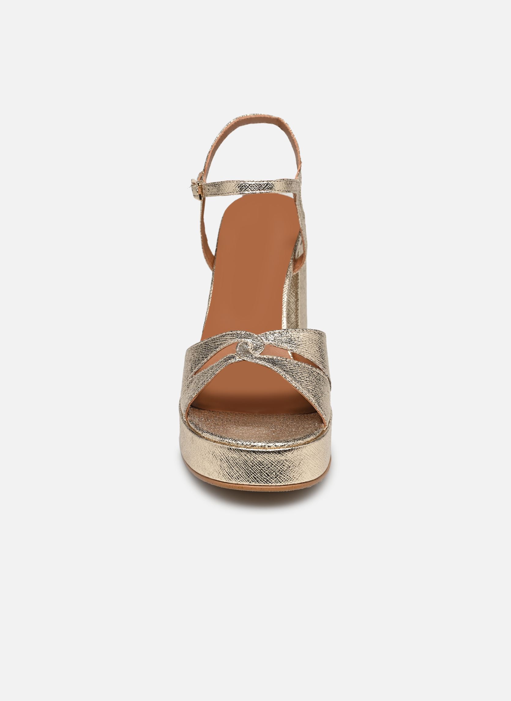 Sandalen JUSTINE2 dames zilver Jonak Sandalen JUSTINE2 dames zilver Platine