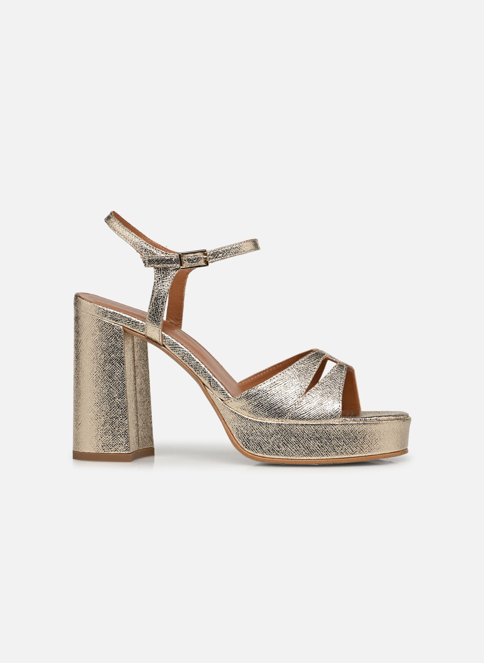 Sandalen JUSTINE2 dames zilver Jonak Sandalen JUSTINE2 dames zilver Platine