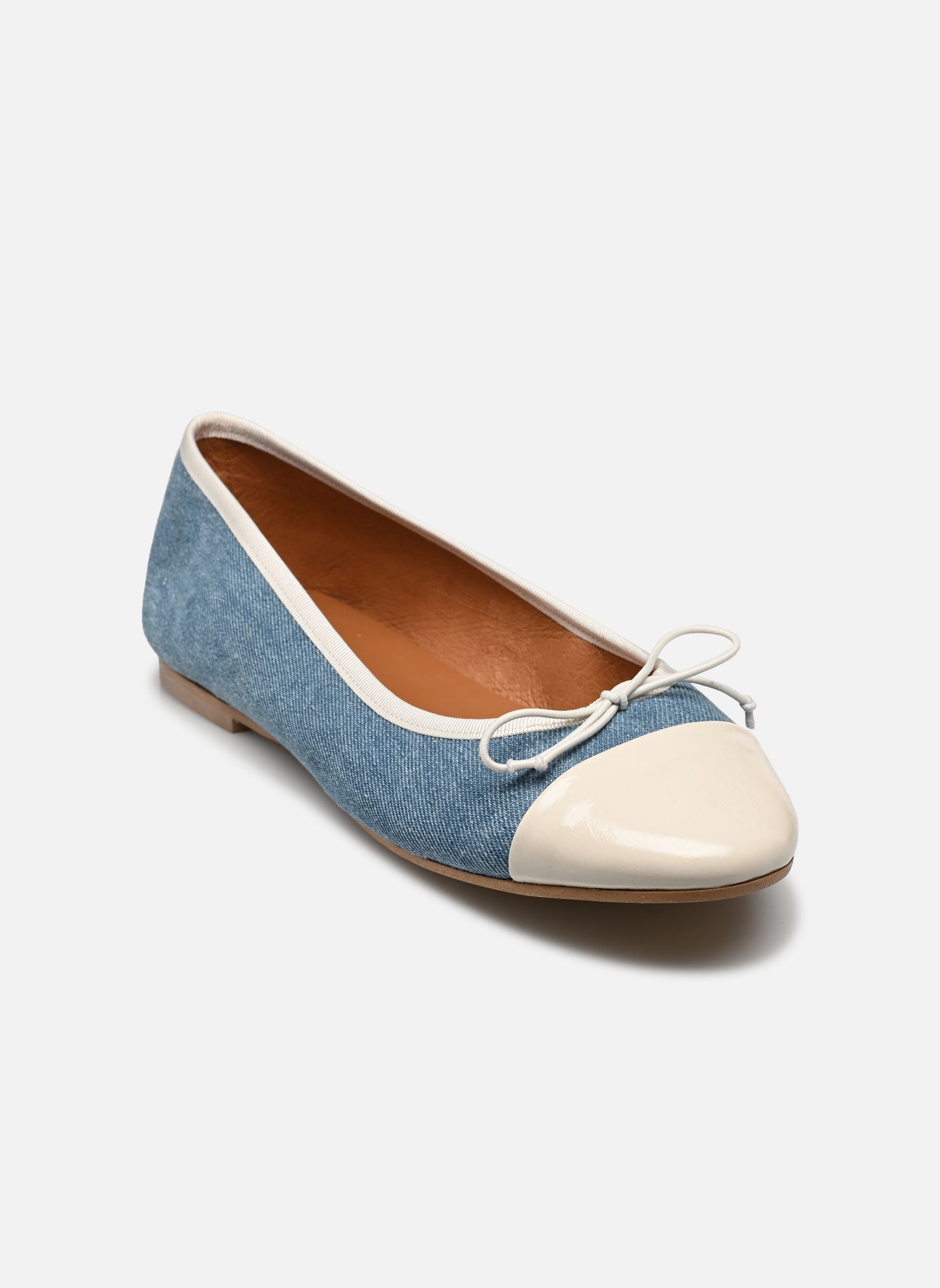 Ballerines classiques EXCLUSIVITE - DAXI femme bleu Jonak Ballerines classiques EXCLUSIVITE - DAXI femme bleu Ecru/Jeans