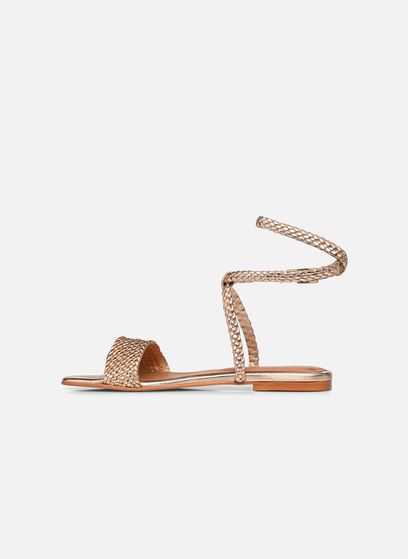 Sandalen WALNUT dames goud en brons Jonak Sandalen WALNUT dames goud en brons OR