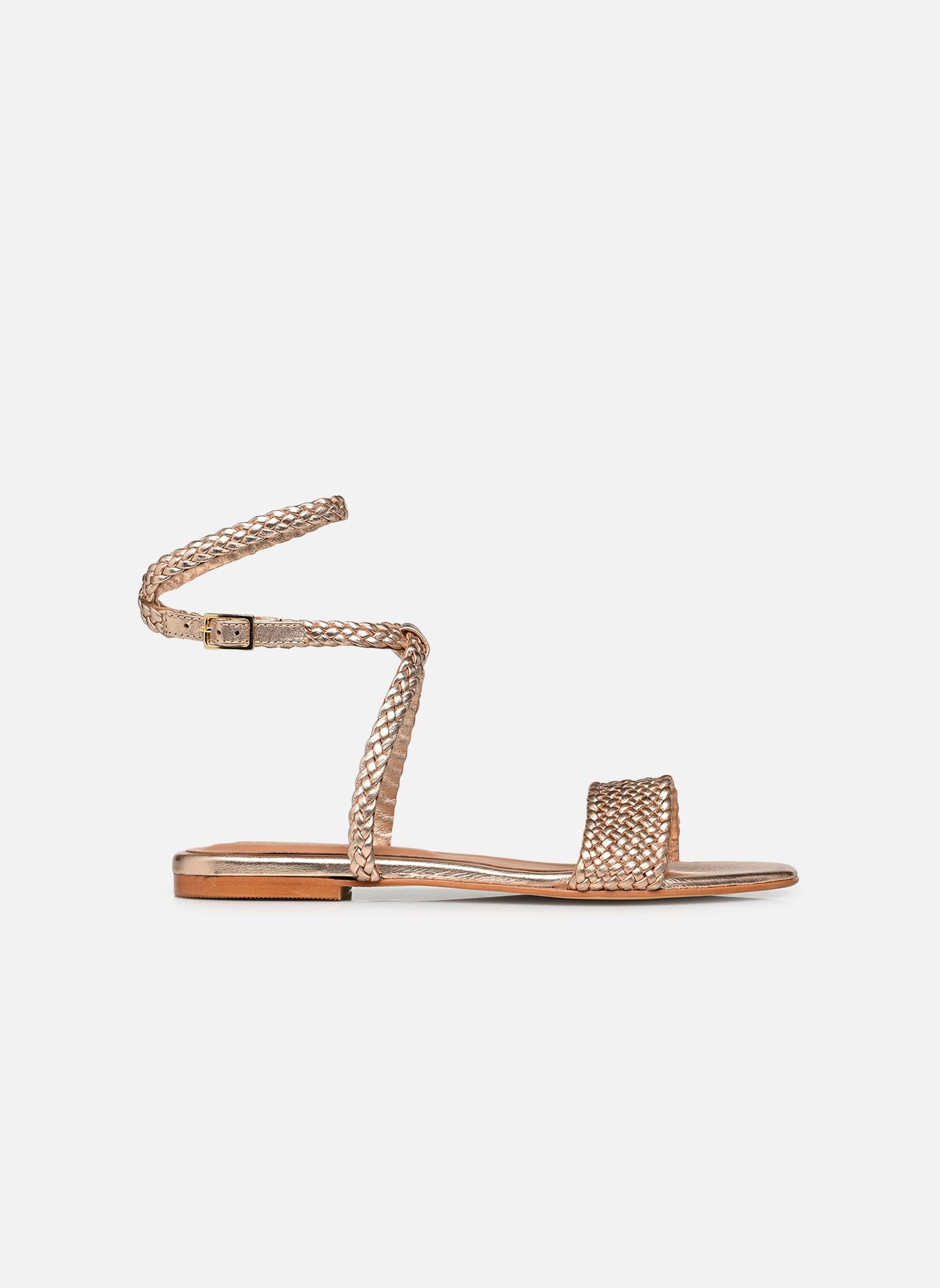 Sandalen WALNUT dames goud en brons Jonak Sandalen WALNUT dames goud en brons OR