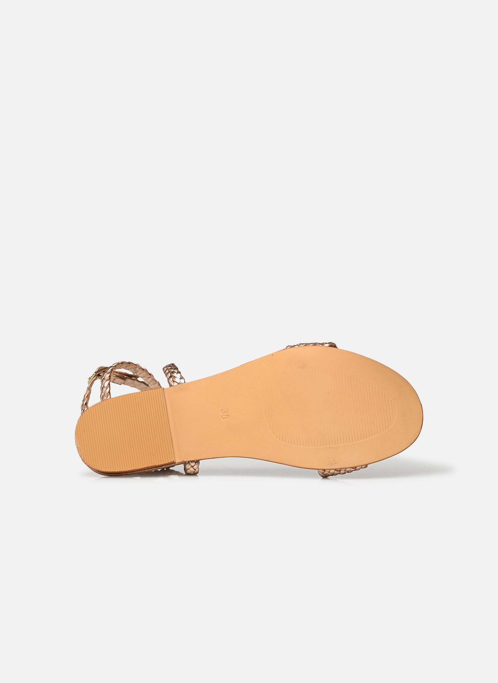 Sandalen WALNUT dames goud en brons Jonak Sandalen WALNUT dames goud en brons OR