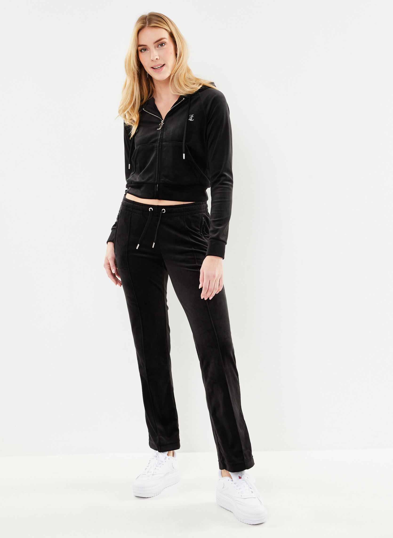 Bas de jogging Tina Midrise Track Pants femme noir JUICY COUTURE Bas de jogging Tina Midrise Track Pants femme noir BLACK