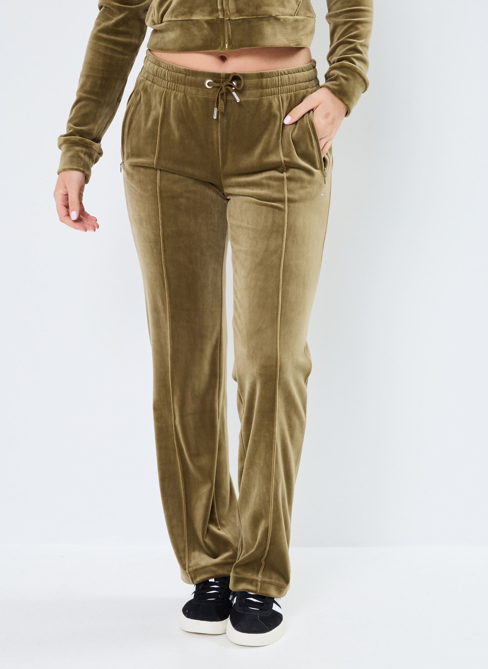 Jogginghosen Tina Midrise Track Pants damen grün JUICY COUTURE Jogginghosen Tina Midrise Track Pants damen grün DARK OLIVE