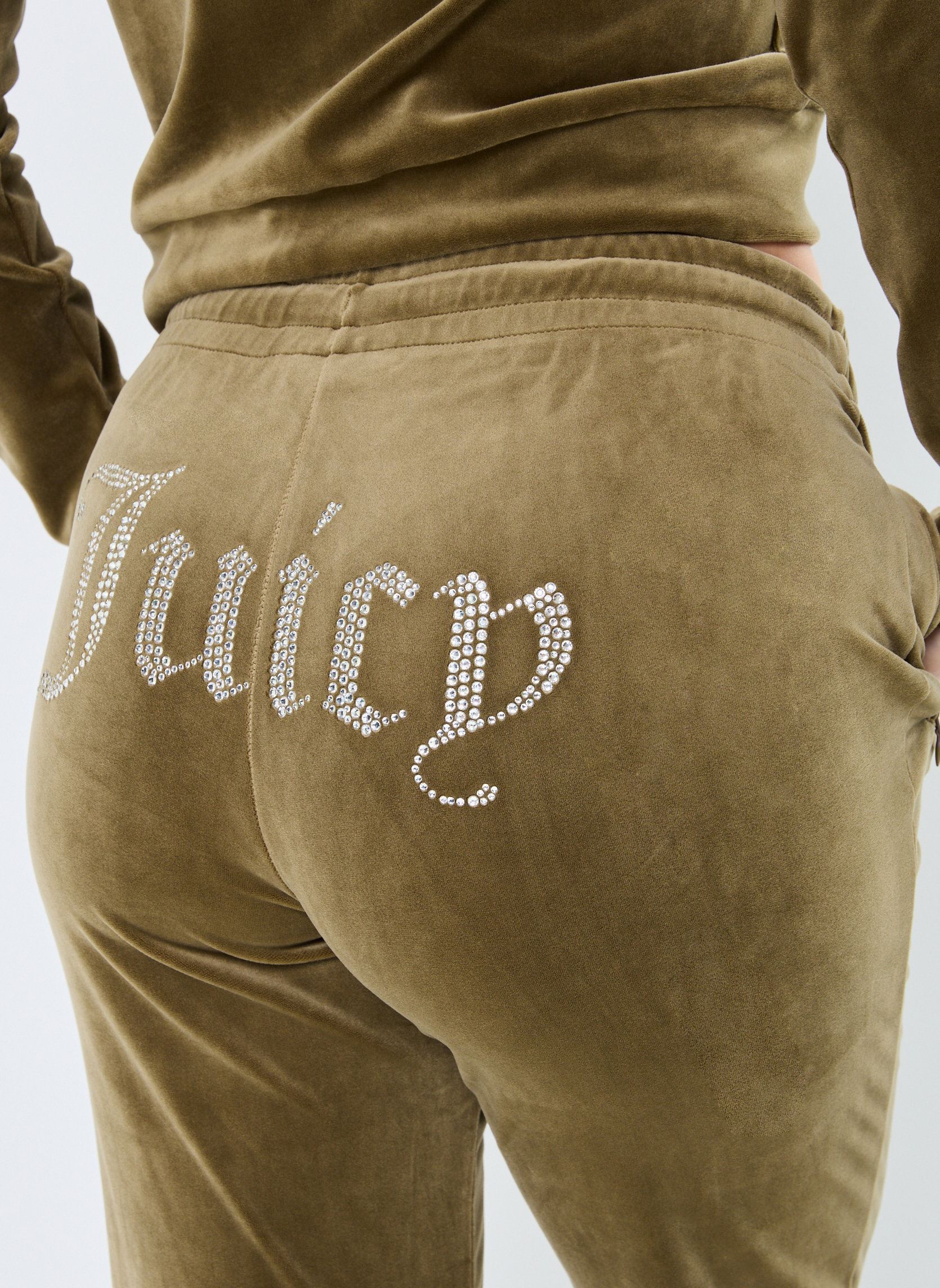 Jogginghosen Tina Midrise Track Pants damen grün JUICY COUTURE Jogginghosen Tina Midrise Track Pants damen grün DARK OLIVE
