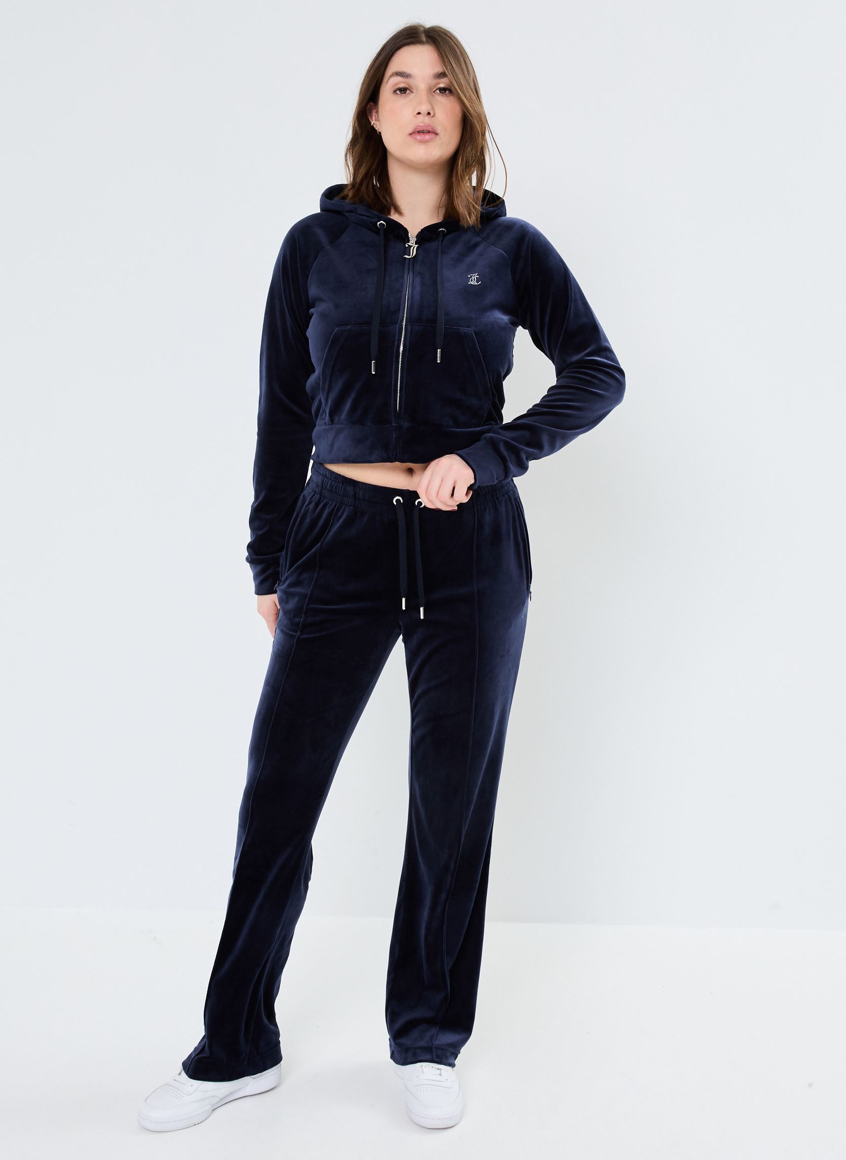 Trainingsbroeken Tina Midrise Track Pants dames blauw JUICY COUTURE Trainingsbroeken Tina Midrise Track Pants dames blauw NIGHT SKY