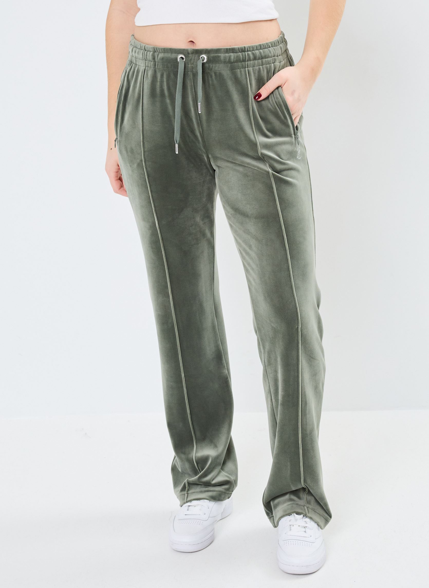 Trainingsbroeken Tina Midrise Track Pants dames groen JUICY COUTURE Trainingsbroeken Tina Midrise Track Pants dames groen THYME