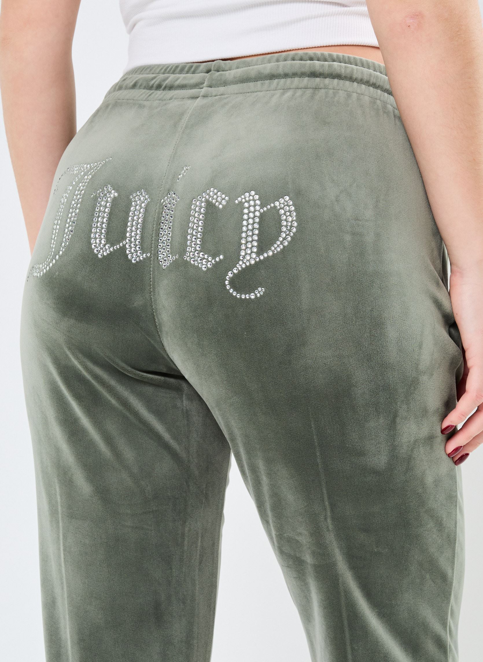 Trainingsbroeken Tina Midrise Track Pants dames groen JUICY COUTURE Trainingsbroeken Tina Midrise Track Pants dames groen THYME