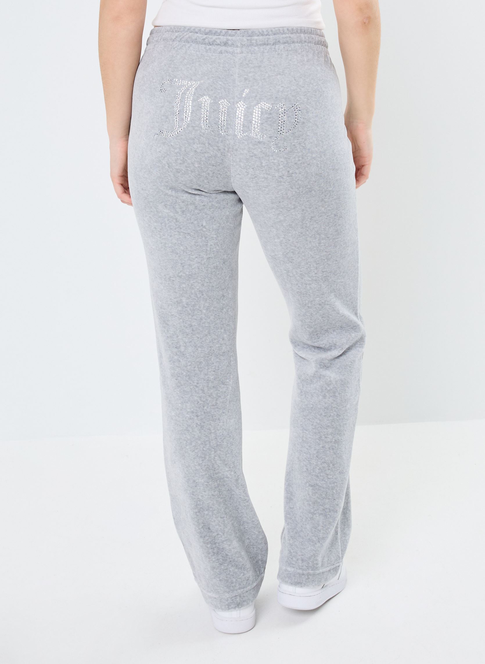 Trainingsbroeken Tina Midrise Track Pants dames grijs JUICY COUTURE Trainingsbroeken Tina Midrise Track Pants dames grijs SILVER MARL