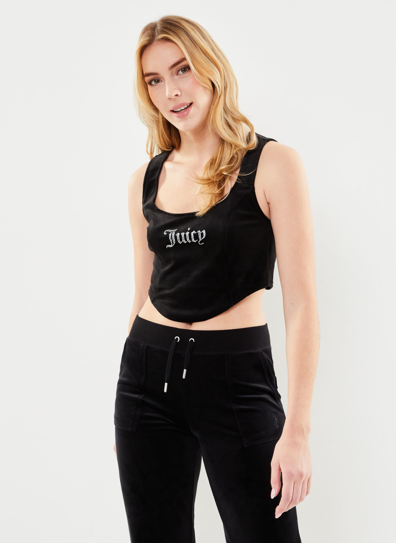 Tops Camina damen schwarz JUICY COUTURE Tops Camina damen schwarz BLACK