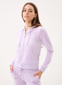Sweaters met rits Robertson Zip Through Hoodie dames grijs