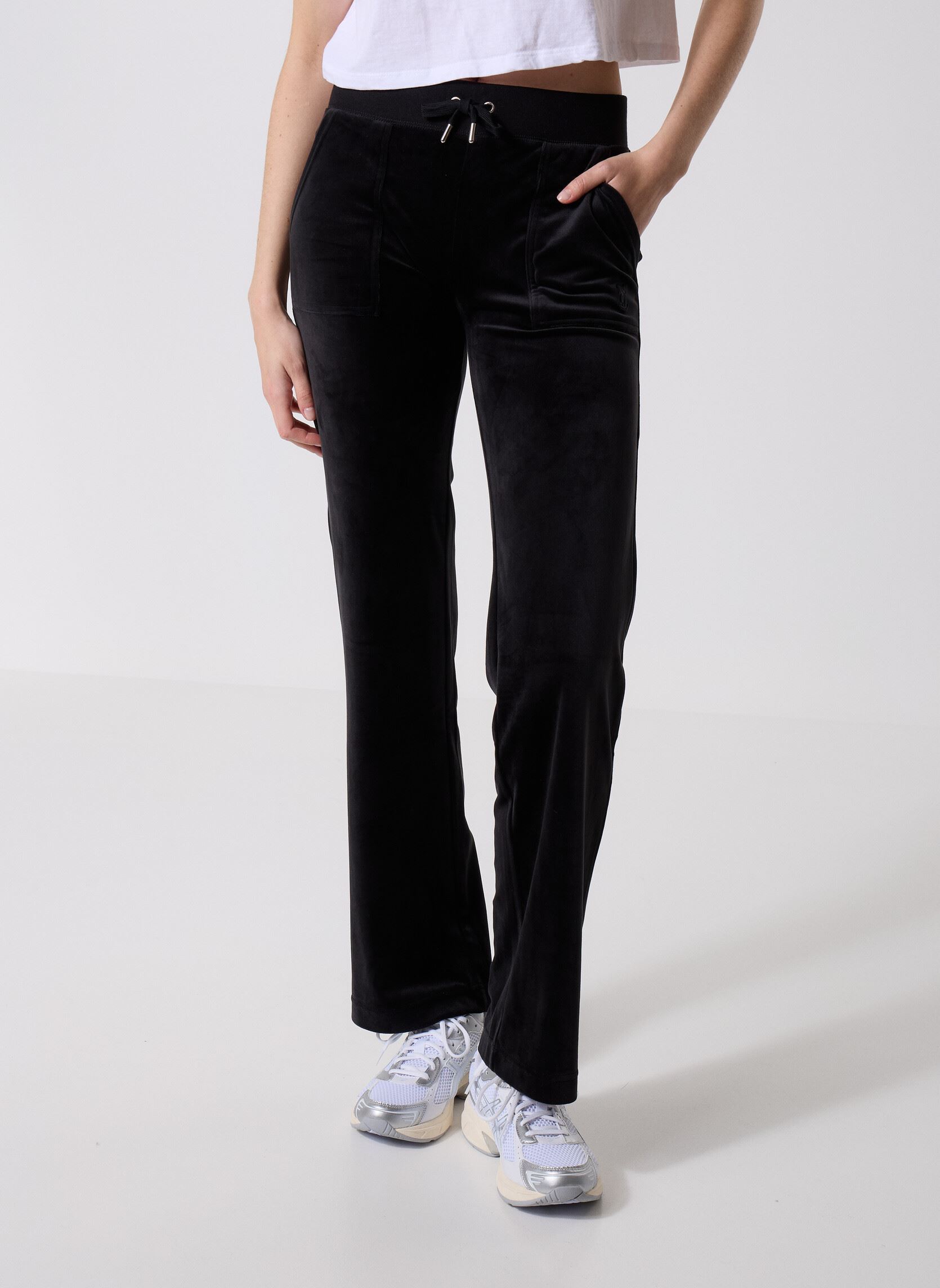 Bas de jogging Del Ray Midrise Pocket Pant femme noir JUICY COUTURE Bas de jogging Del Ray Midrise Pocket Pant femme noir BLACK