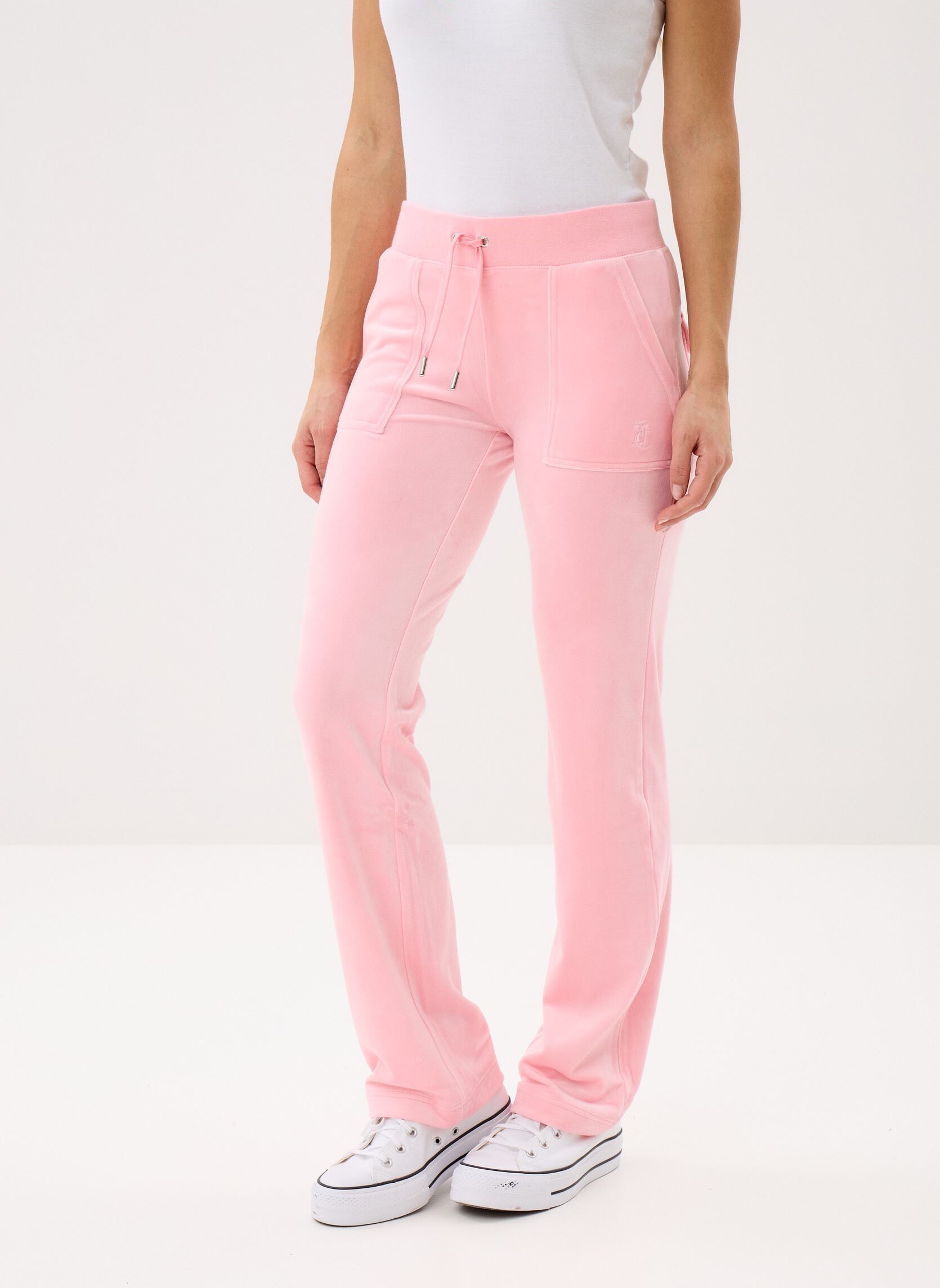 Bas de jogging Del Ray Midrise Pocket Pant femme rose JUICY COUTURE Bas de jogging Del Ray Midrise Pocket Pant femme rose JUICY PINK