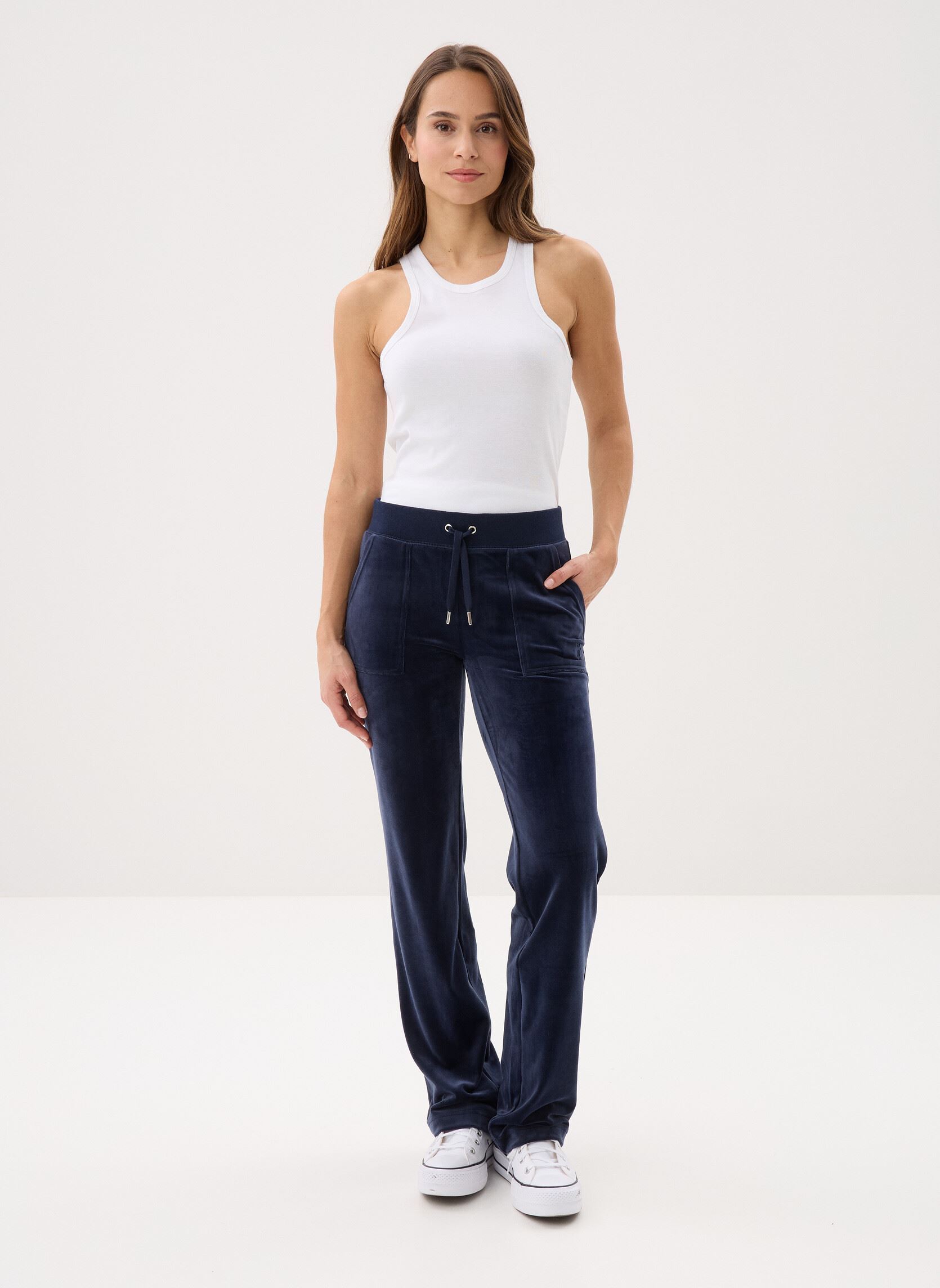 Bas de jogging Del Ray Midrise Pocket Pant femme bleu JUICY COUTURE Bas de jogging Del Ray Midrise Pocket Pant femme bleu NIGHT SKY