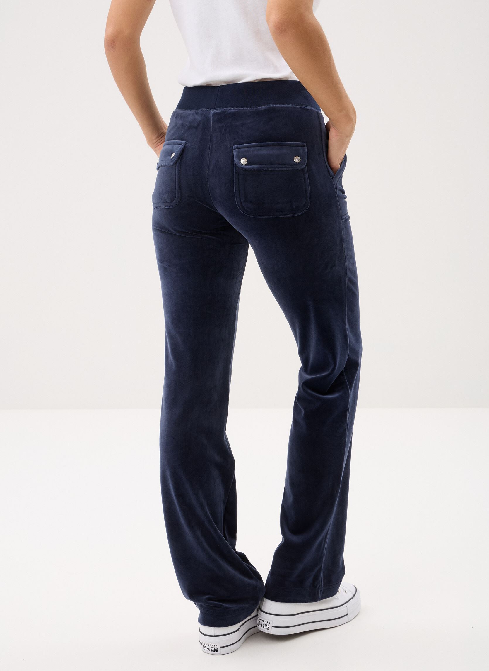Bas de jogging Del Ray Midrise Pocket Pant femme bleu JUICY COUTURE Bas de jogging Del Ray Midrise Pocket Pant femme bleu NIGHT SKY