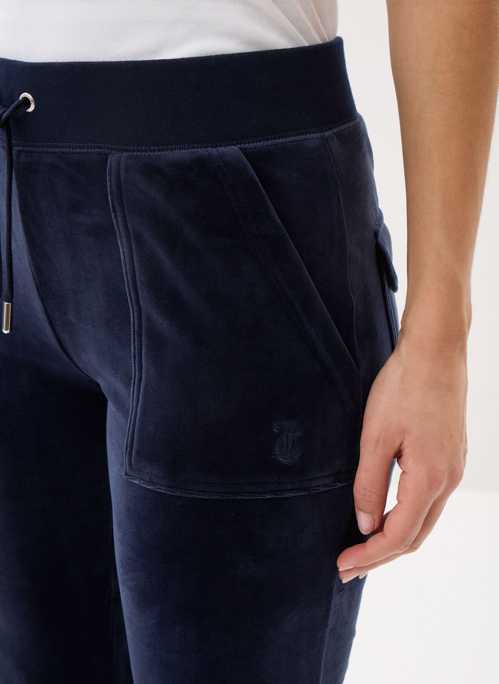 Bas de jogging Del Ray Midrise Pocket Pant femme bleu JUICY COUTURE Bas de jogging Del Ray Midrise Pocket Pant femme bleu NIGHT SKY