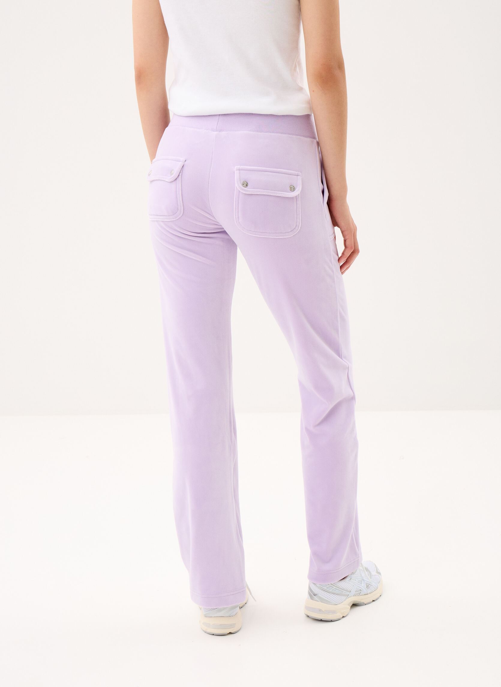 Bas de jogging Del Ray Midrise Pocket Pant femme violet JUICY COUTURE Bas de jogging Del Ray Midrise Pocket Pant femme violet PASTEL LILAC