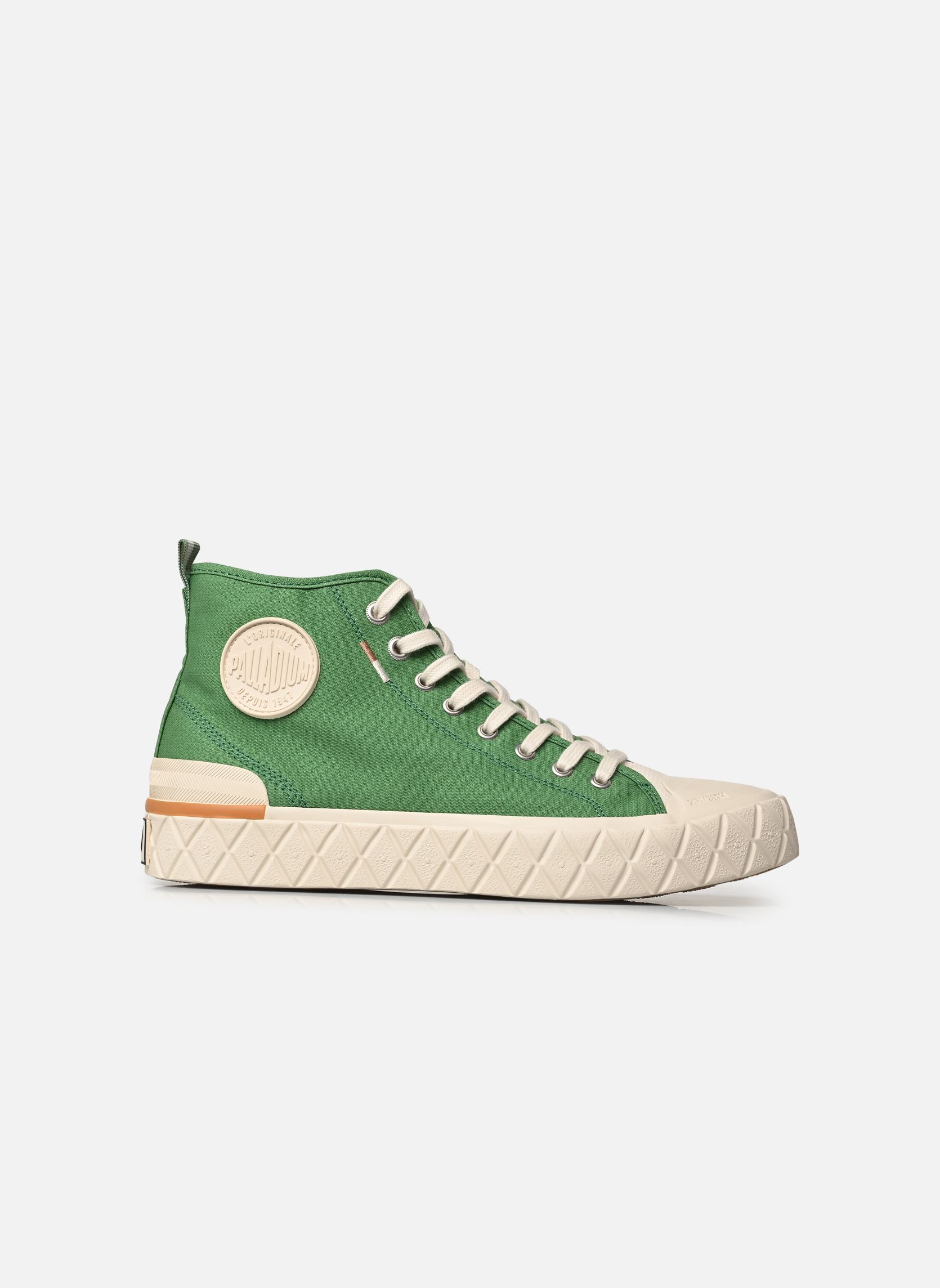 Baskets toile PALLA ACE CHUKKA ORG M homme vert Palladium Baskets toile PALLA ACE CHUKKA ORG M homme vert VINTAGE GREEN