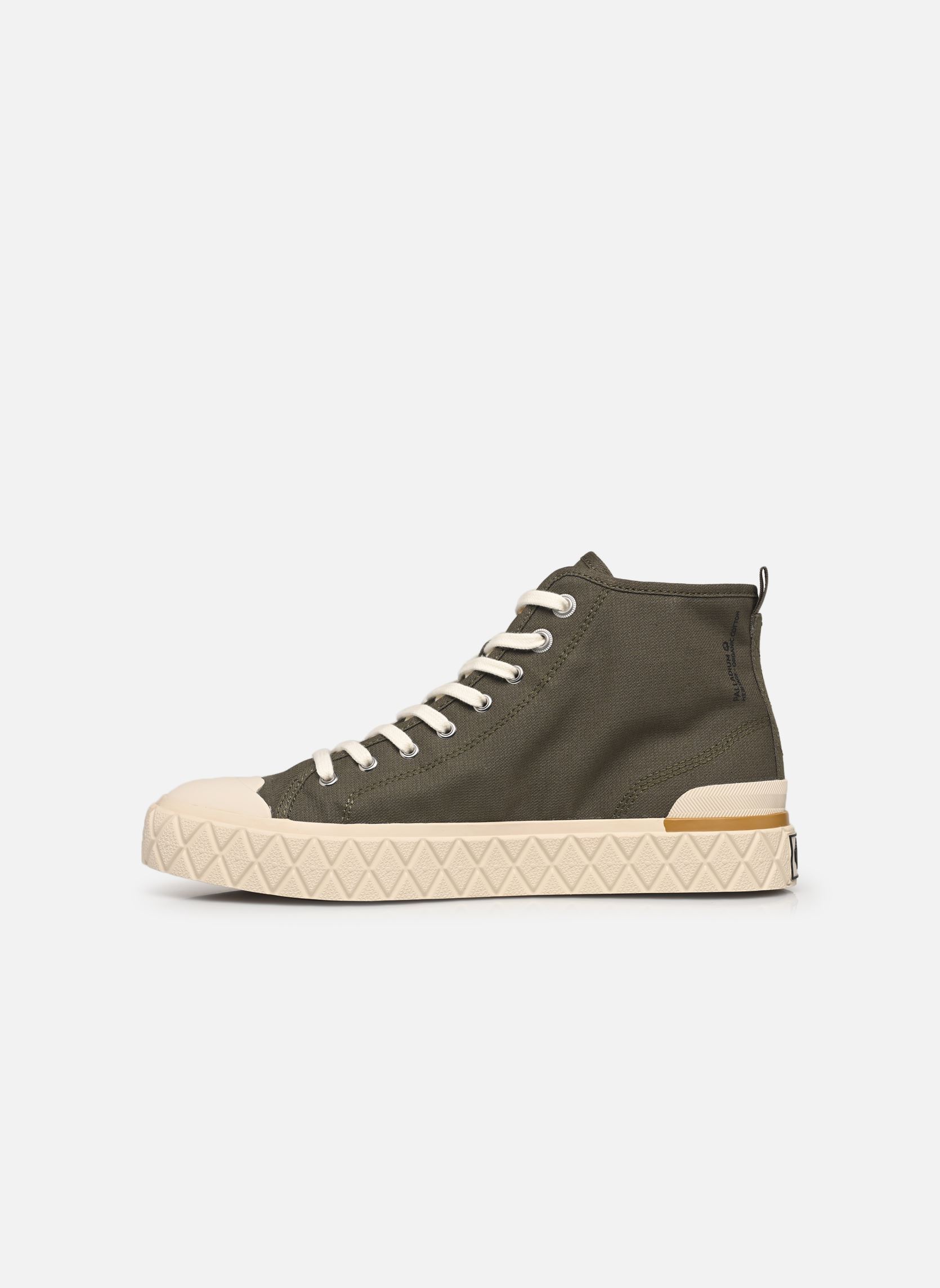 Baskets toile PALLA ACE CHUKKA ORG M homme vert Palladium Baskets toile PALLA ACE CHUKKA ORG M homme vert OLIVE NIGHT